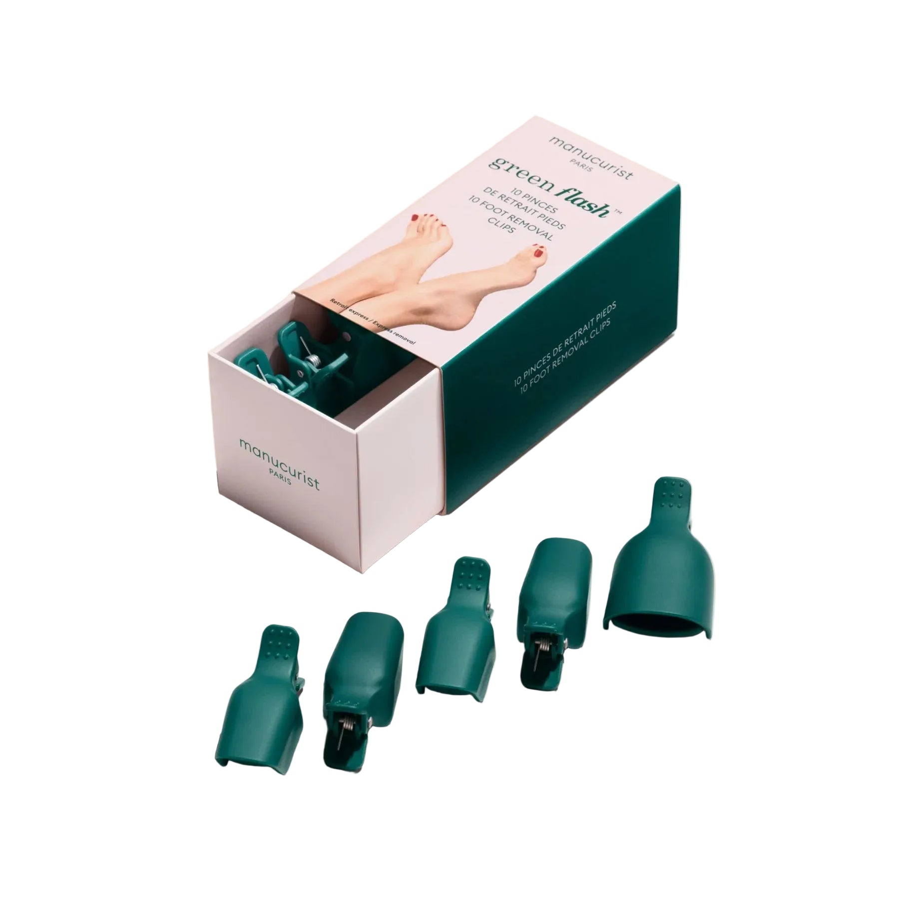 Manucurist Green Flash - Foot Removal Clips