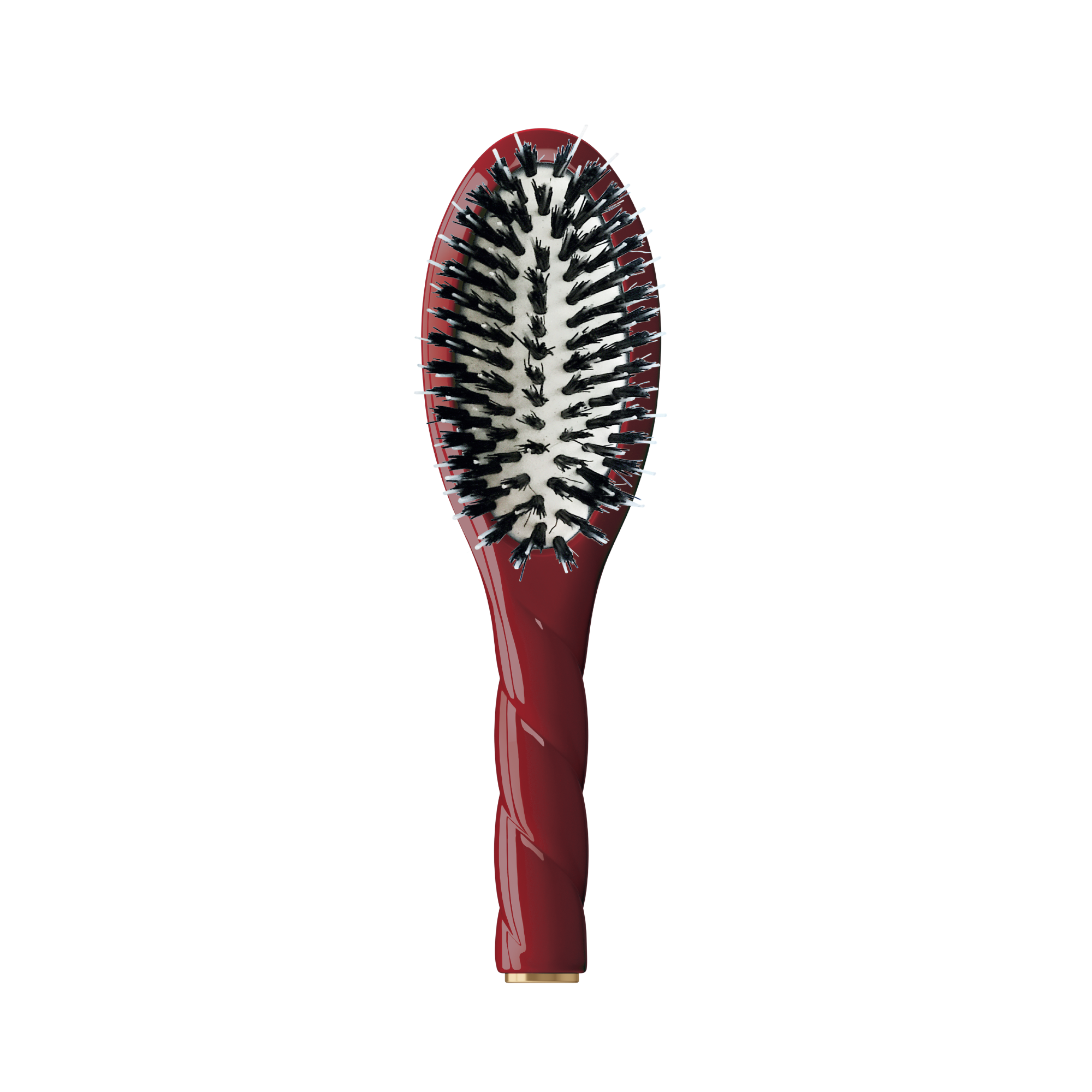 La Bonne Brosse - N.02 Small Care & Detangling Hair Brush - Cherry Red