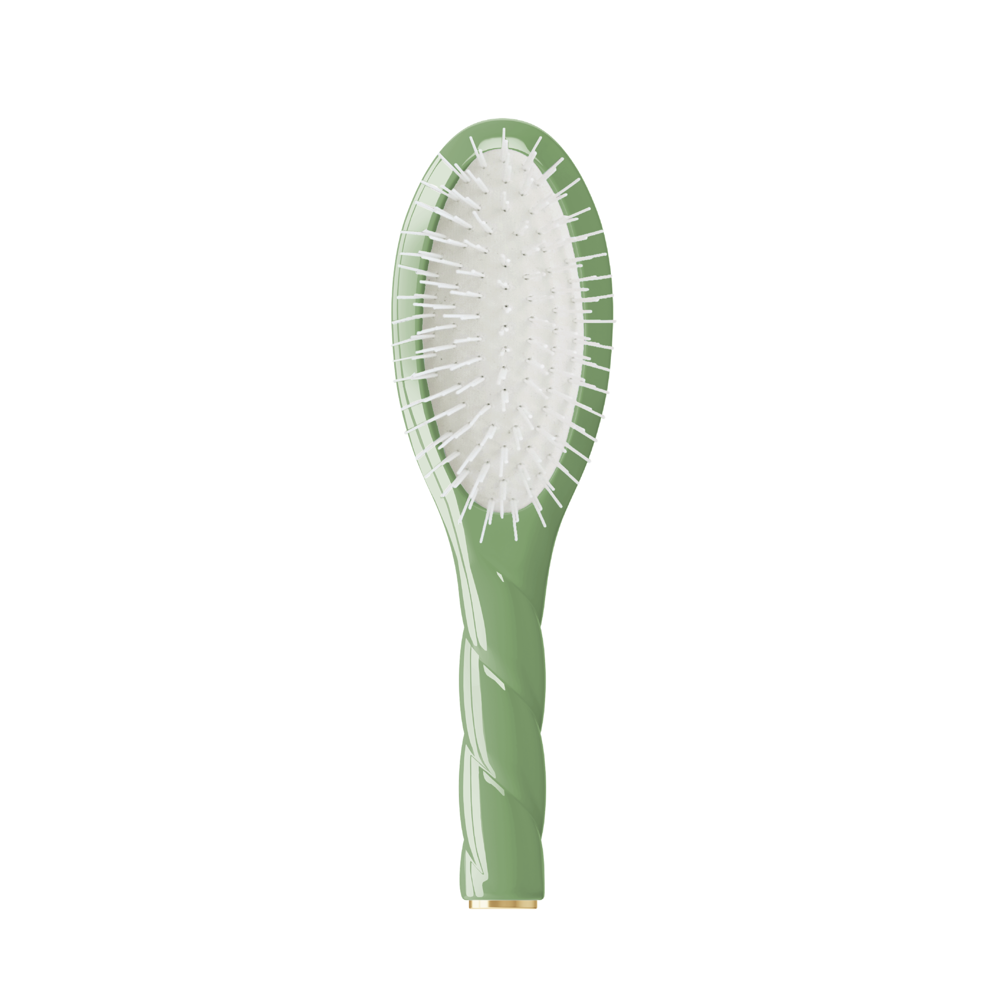 La Bonne Brosse - N.07 Small Stimulating & Detangling Hair Brush Almond Green
