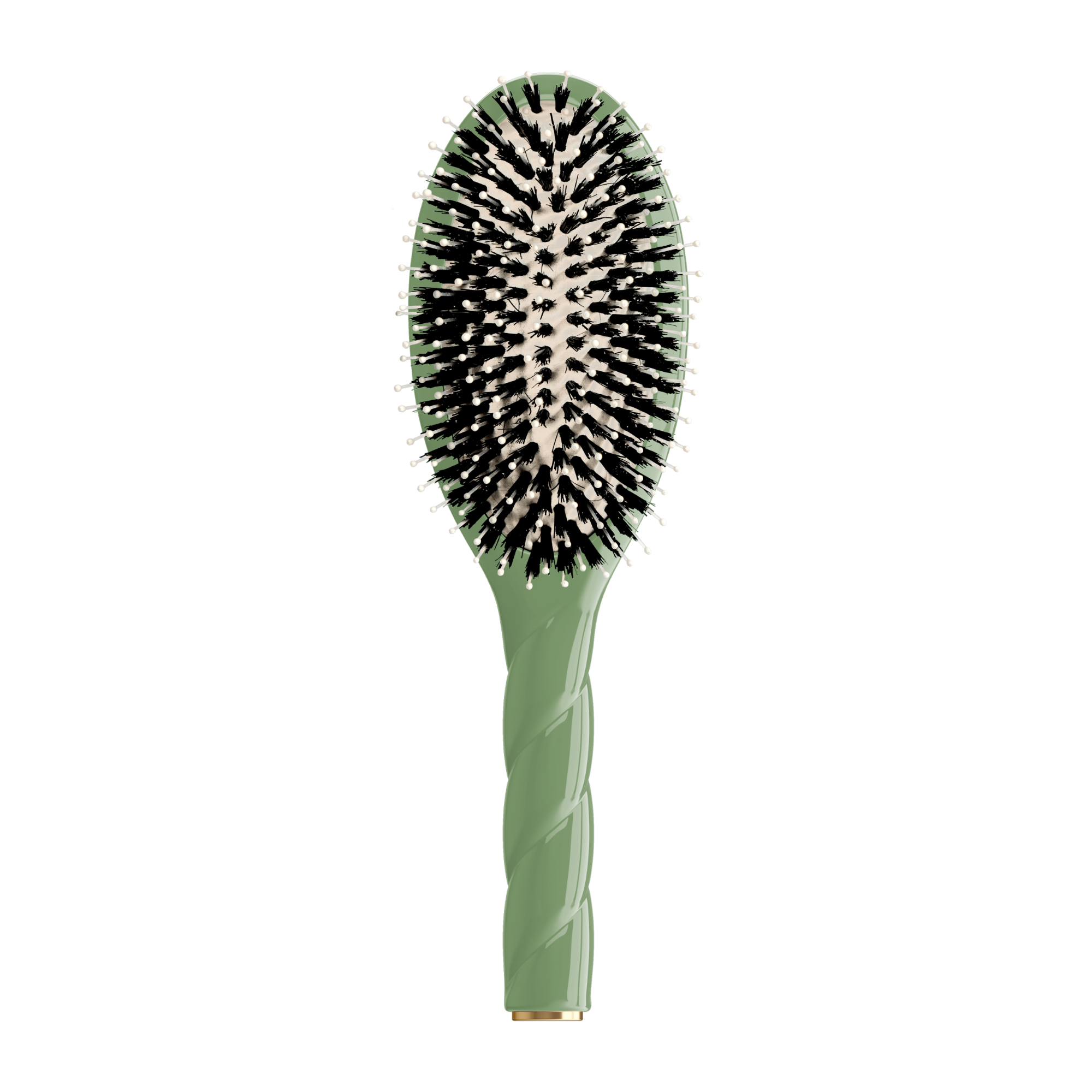 La Bonne Brosse - N.03 The Essential Gentle Scalp Care Hair Brush - Almond Green