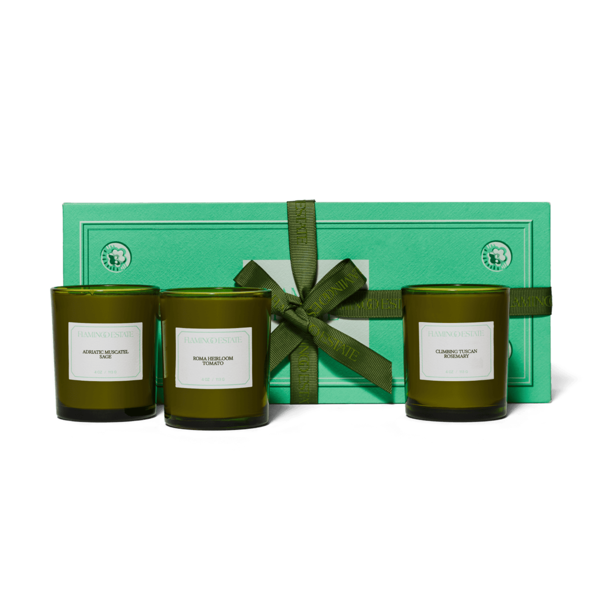 Flamingo Estate Mini Three Sisters Candle Set