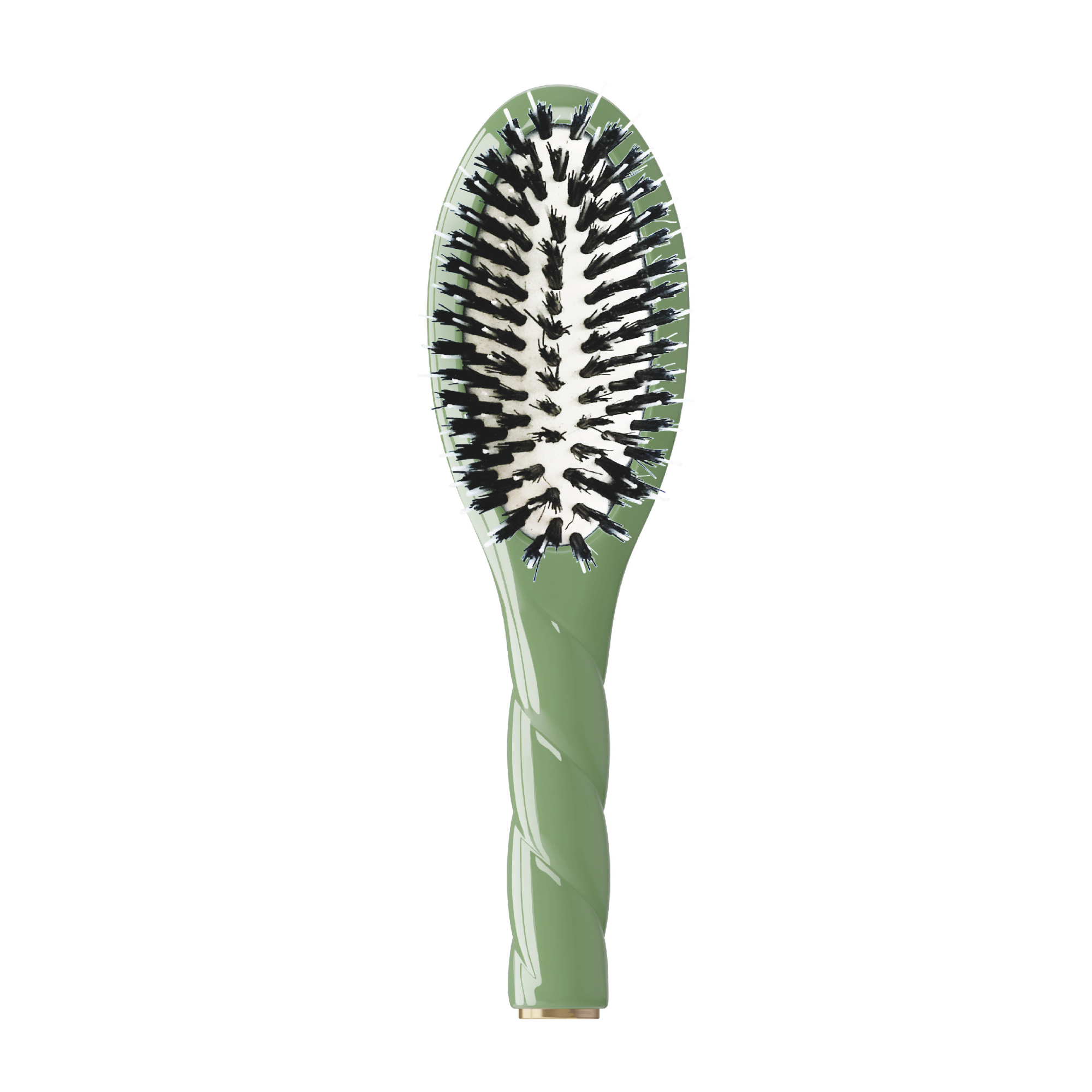 La Bonne Brosse - N.02 Small Care & Detangling Hair Brush - Almond Green