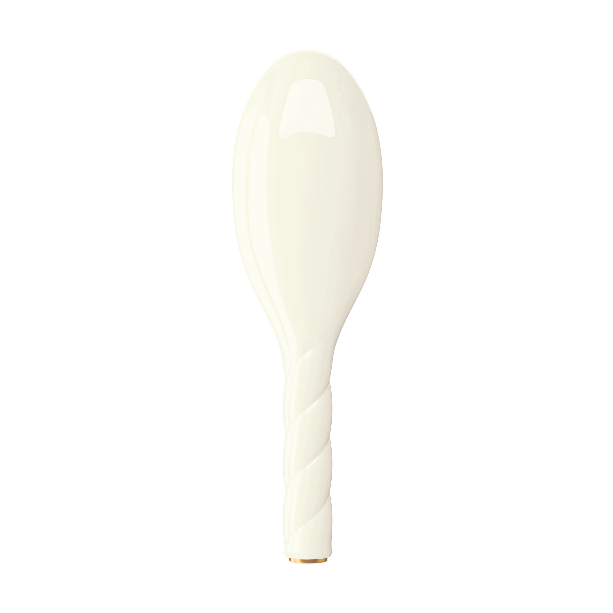 N.02 The Care & Detangling Hair Brush - Creamy White - Living Beauty