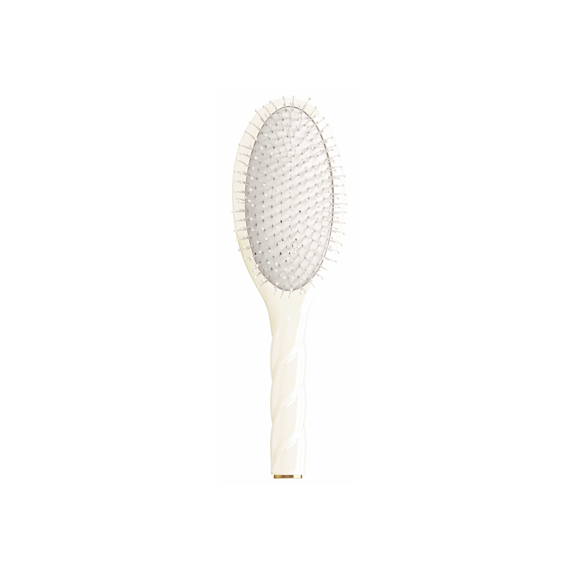 N.04 Small Detangling & Massaging Brush - Creamy White - Living Beauty
