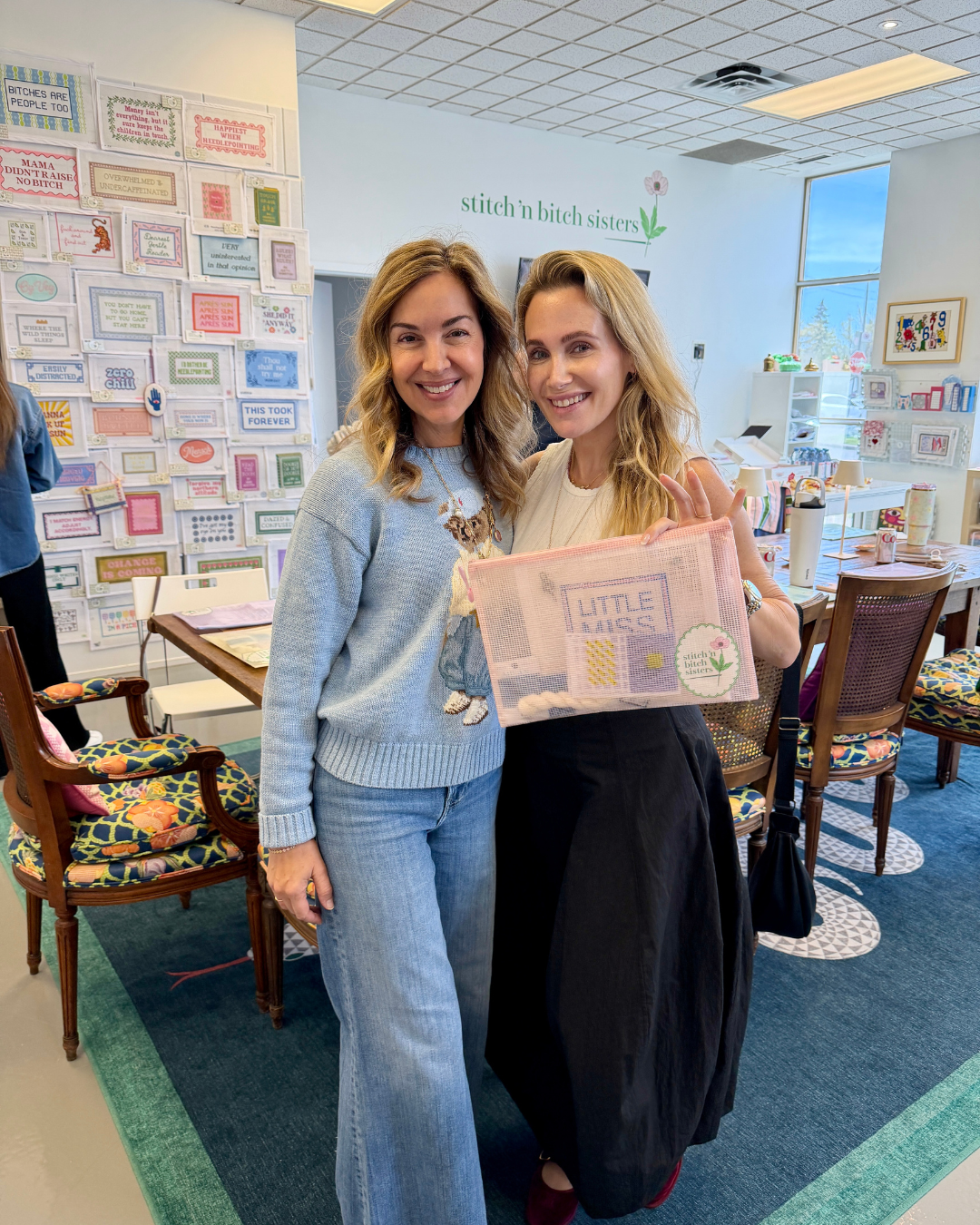 Needlepoint 101 at Living Beauty