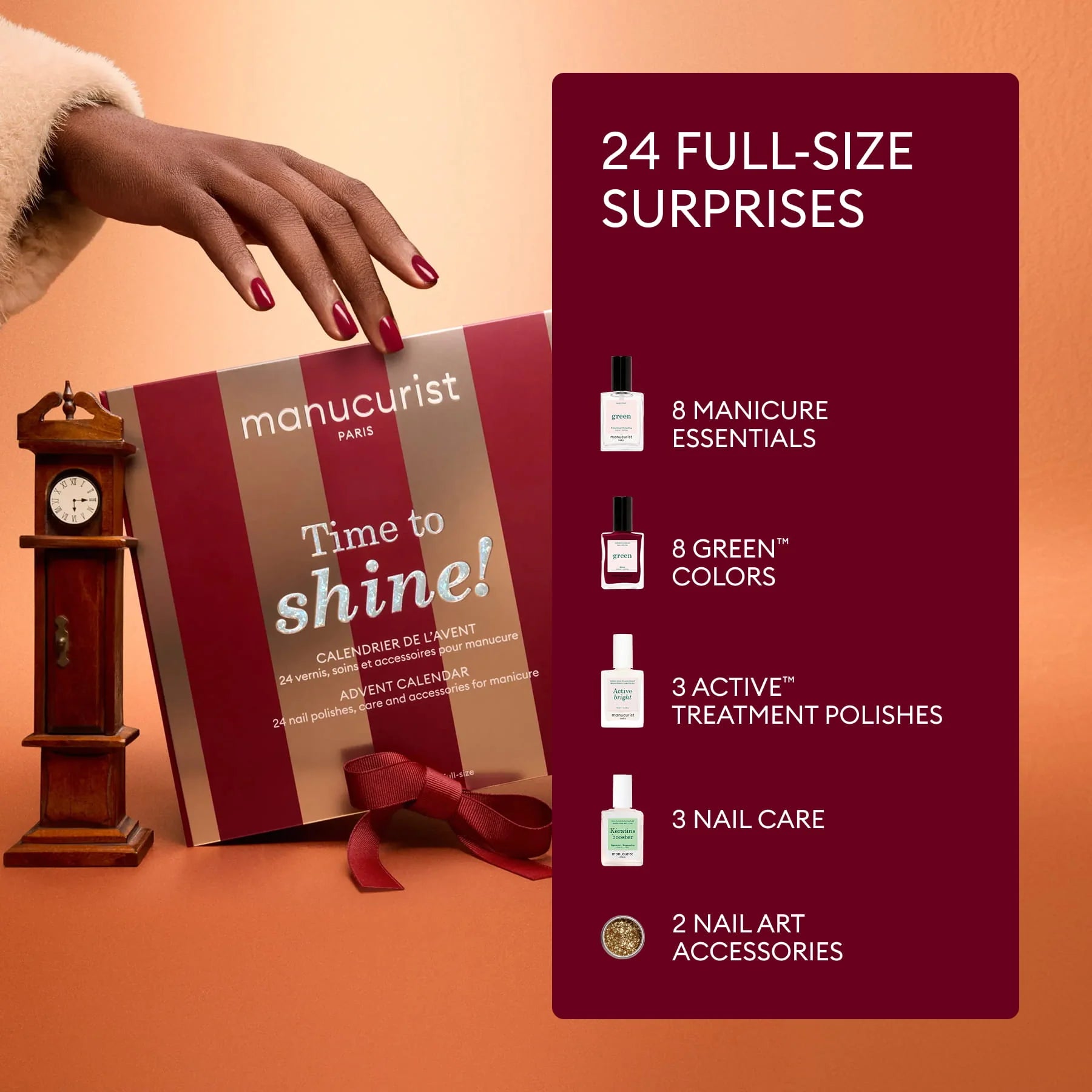Manucurist - Green - Time to Shine! - Advent Calendar