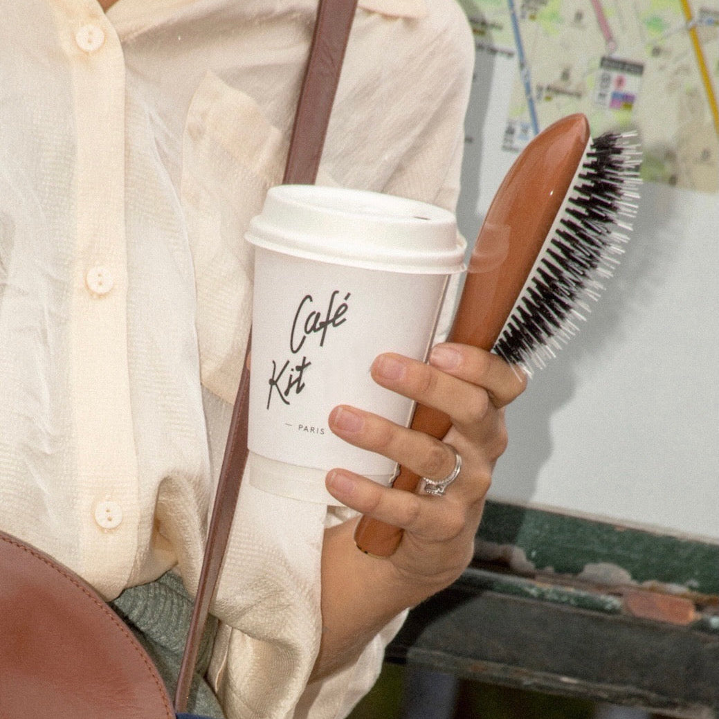 La Bonne Brosse - N.02 The Care & Detangling Hair Brush - Terracotta