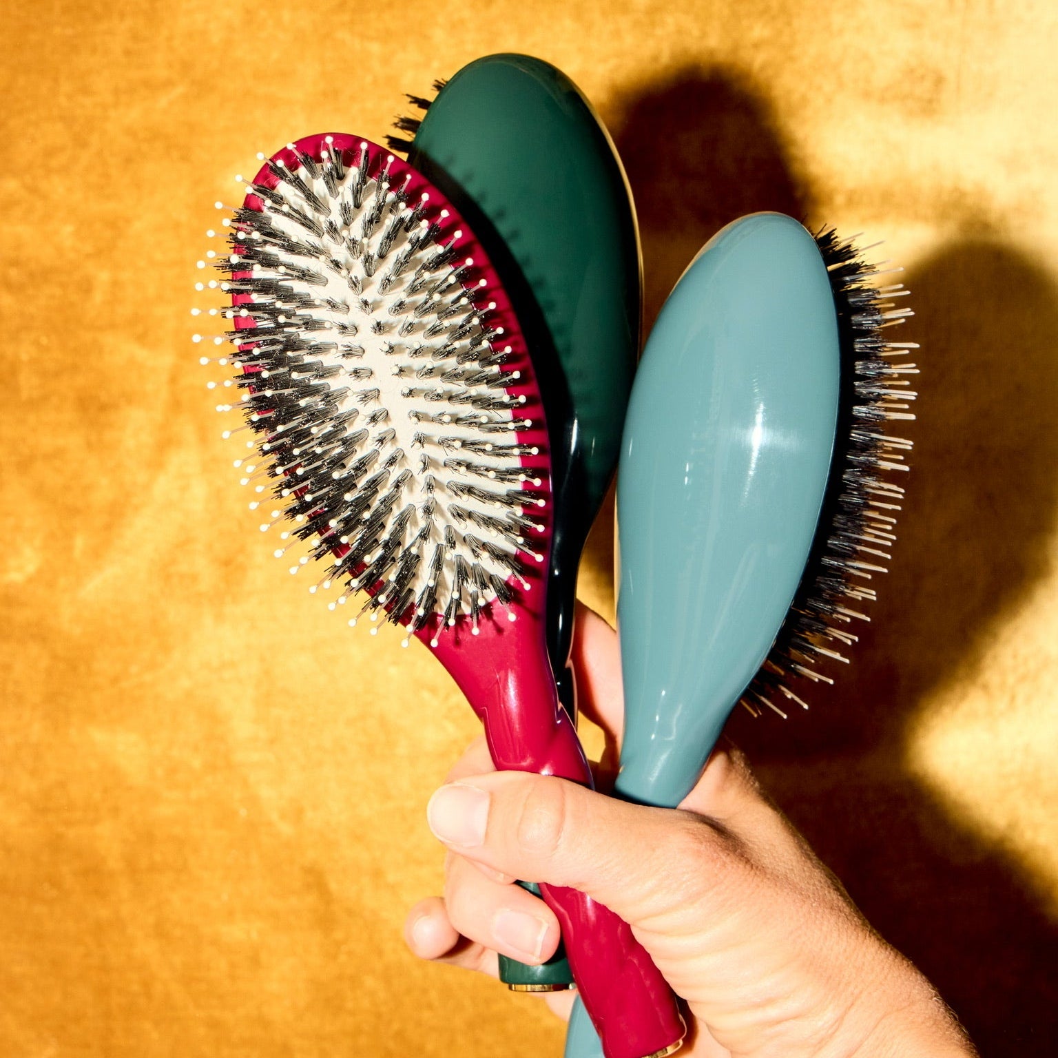La Bonne Brosse - N.02 Small Care & Detangling Hair Brush - Light Blue