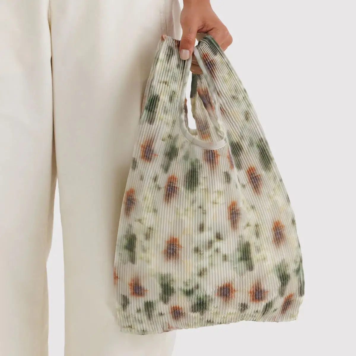 BAGGU - Pleated Baggu - Abstract Floral
