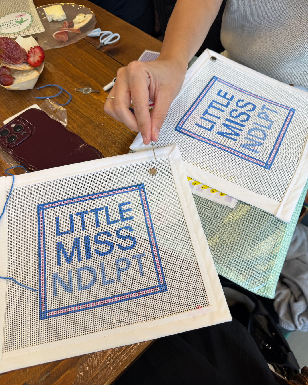 Needlepoint 101 at Living Beauty