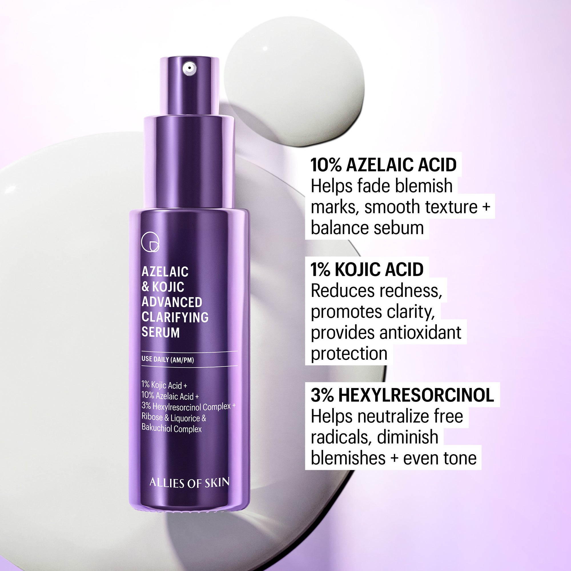 Allies of Skin Azelaic & Kojic Advanced Clarifying Serum
