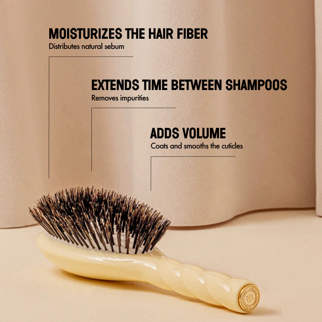 La Bonne Brosse - N.01 The Shine & Care Hair Brush - Ivory Cair