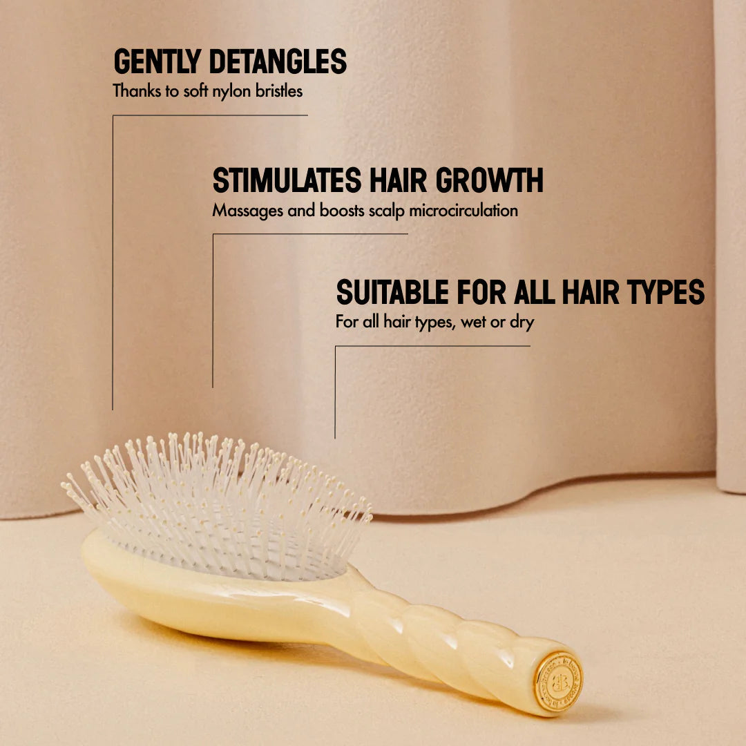 La Bonne Brosse - N.04 The Massaging & Detangling Hair Brush - Ivory Cair