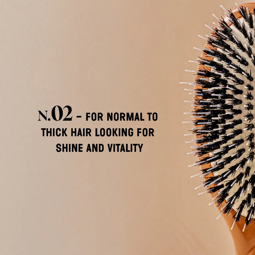 La Bonne Brosse - N.02 Small Care & Detangling Hair Brush - Terracotta