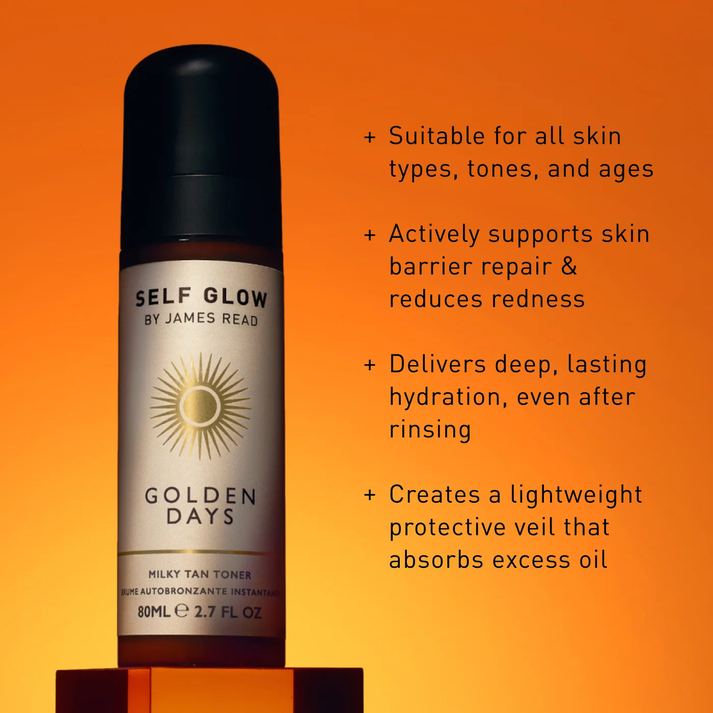 Self Glow - Golden Days - Milky Tan Toner