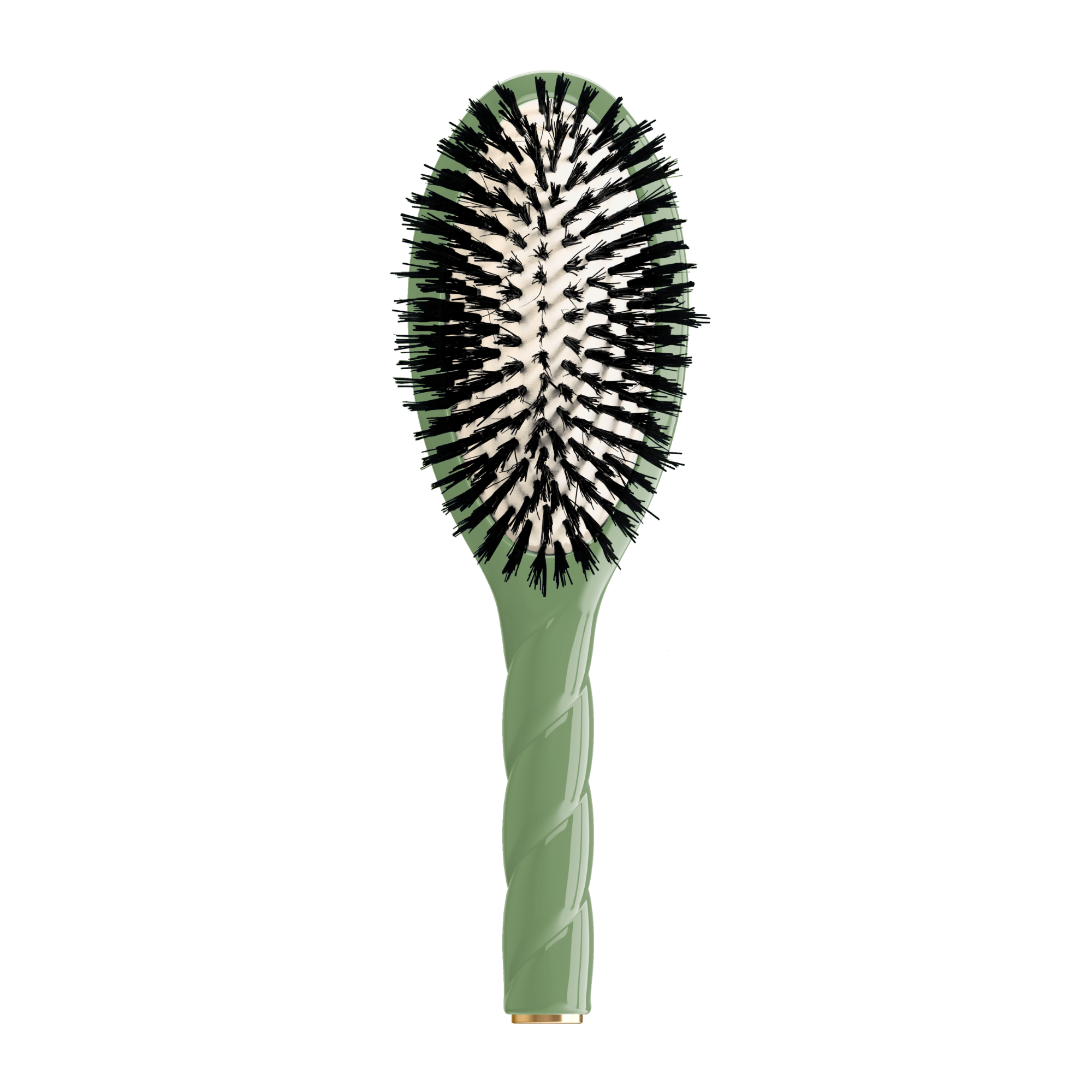 La Bonne Brosse - N.01 The Shine & Care Hair Brush - Almond Green