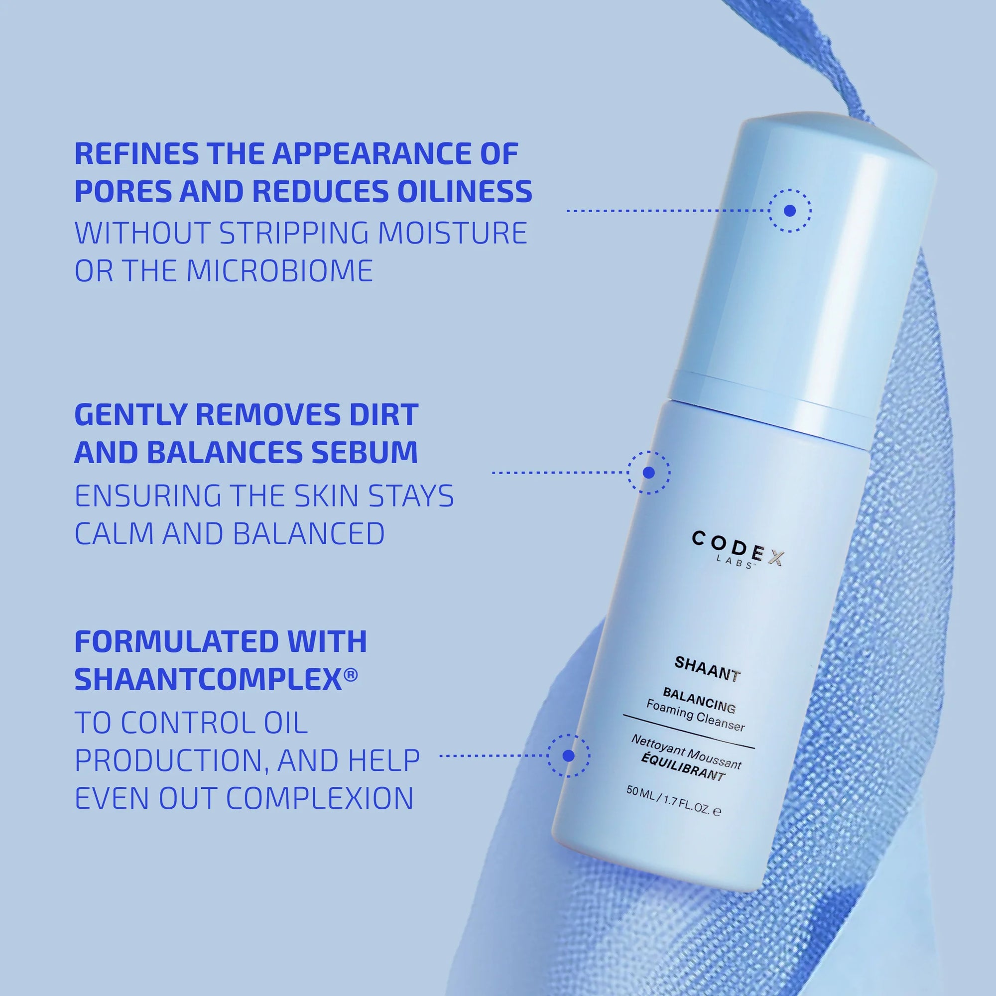 Codex - Shaant Balancing Foaming Cleanser
