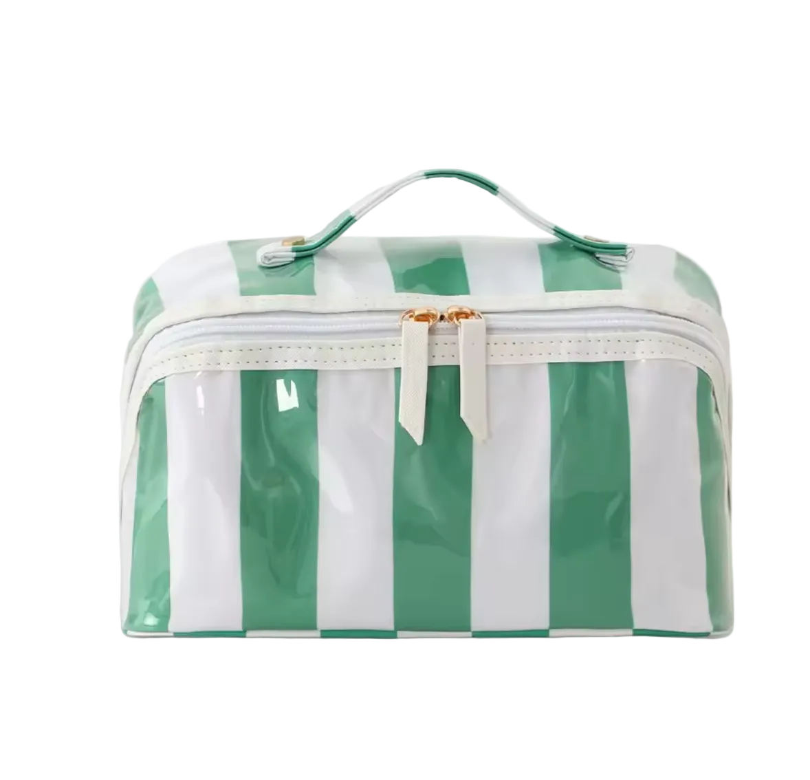 Striped Vanity Bag - Living Beauty