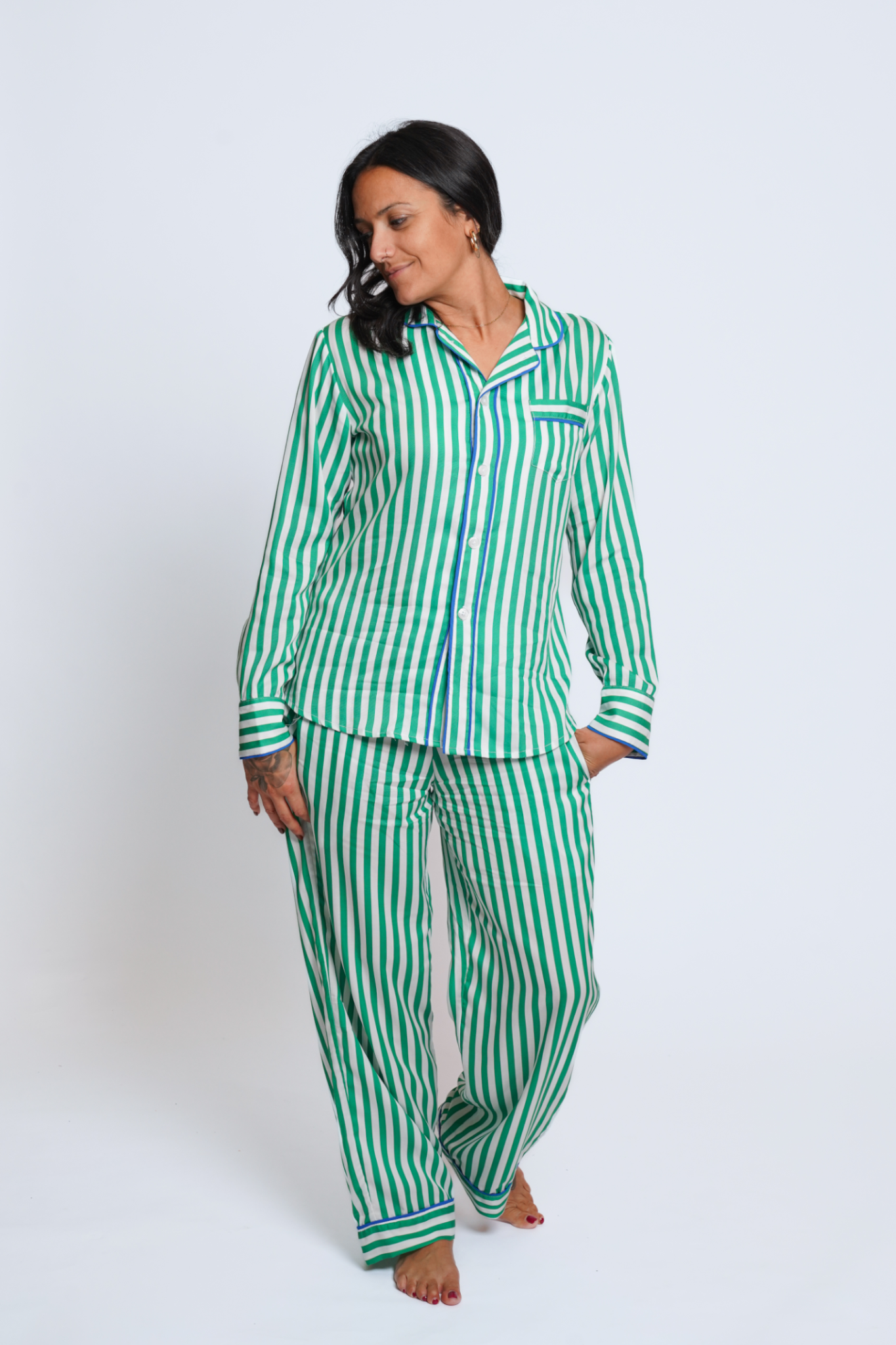 Midnight Palms - The Classic Adult Pyjama Set