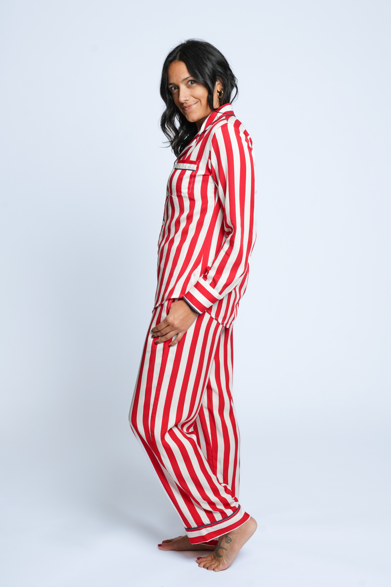 Midnight Palms - The Classic Adult Pyjama Set