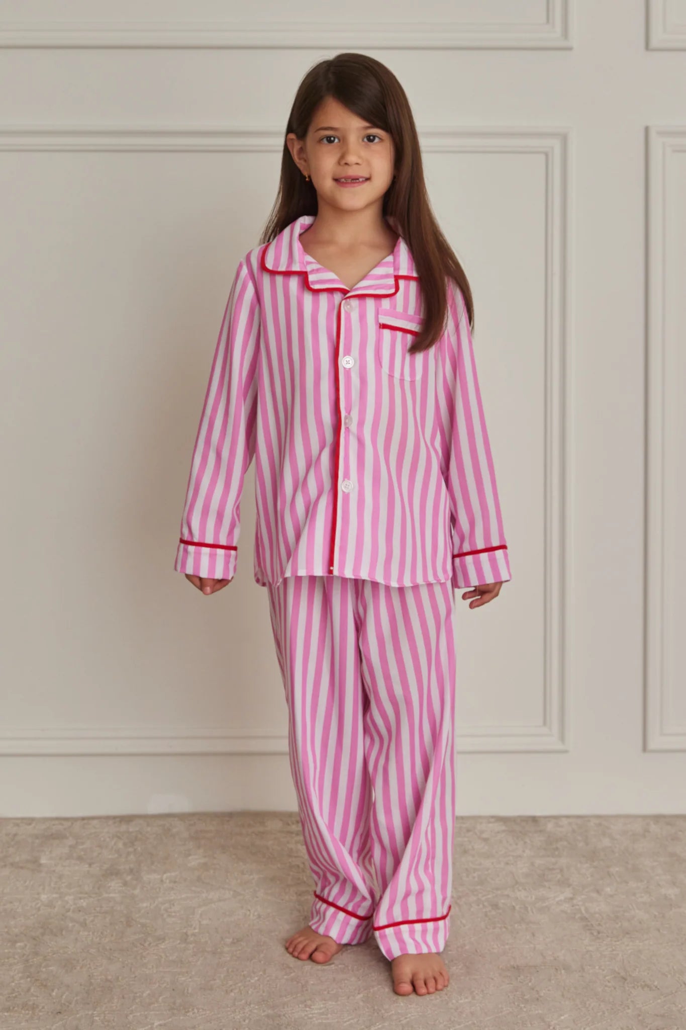 Midnight Palms - The Classic Pajama Set
