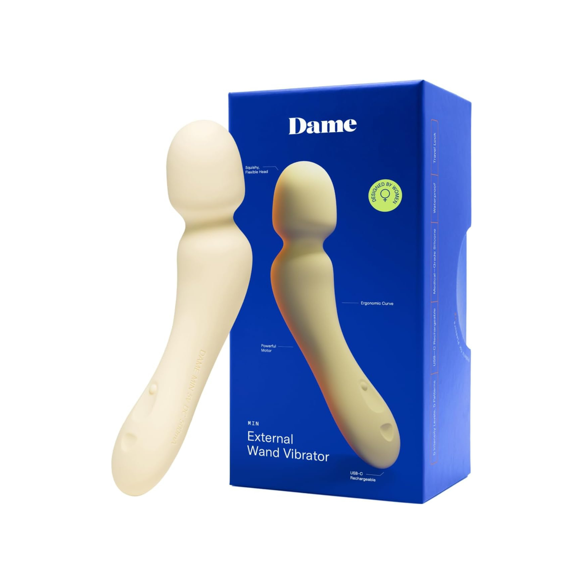 Dame - Min Mini Wand Vibrator