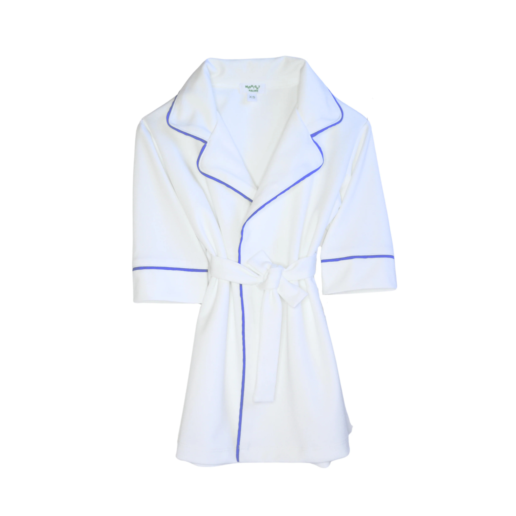 Midnight Palms - The Classic Piped Robe