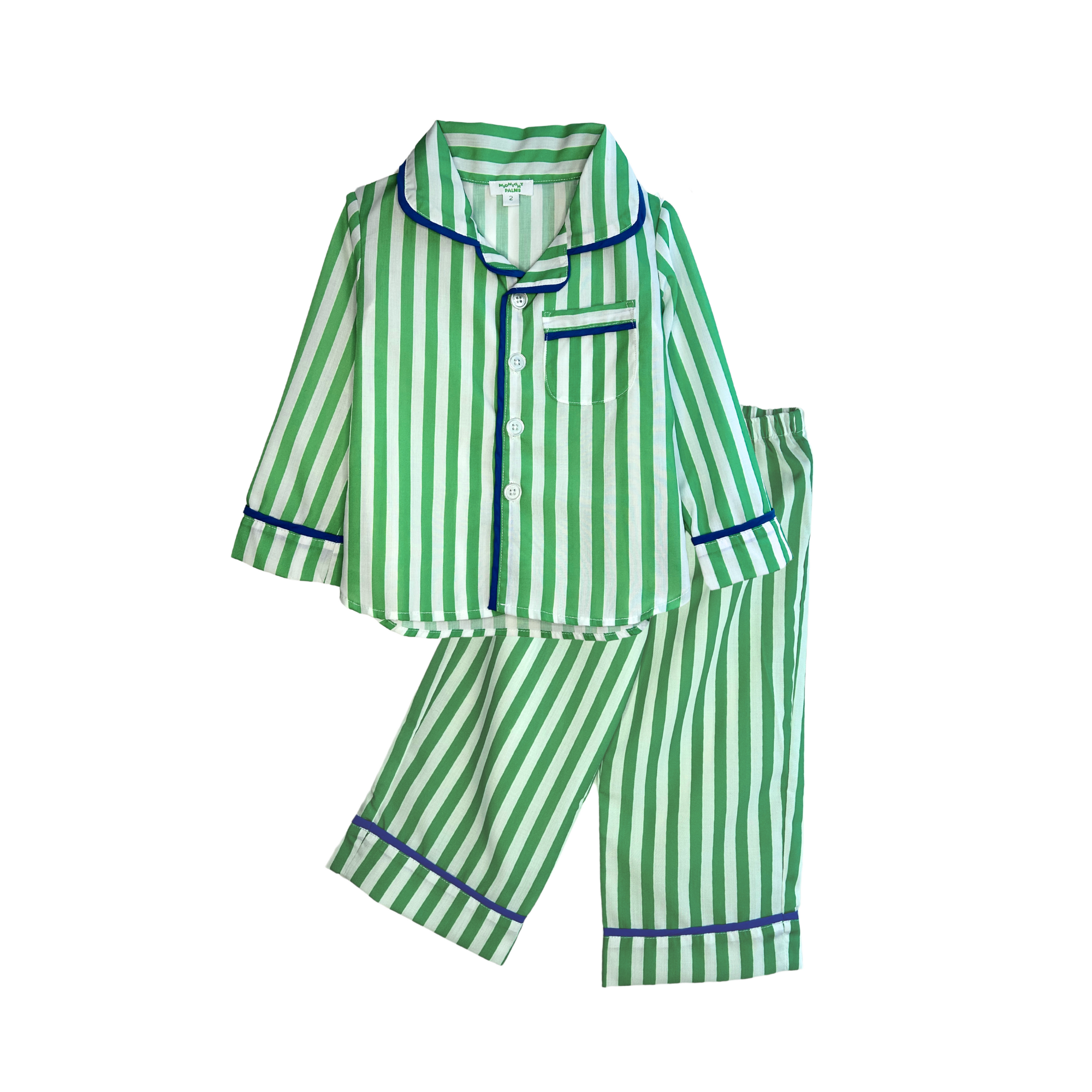 Midnight Palms - The Classic Pyjama Set