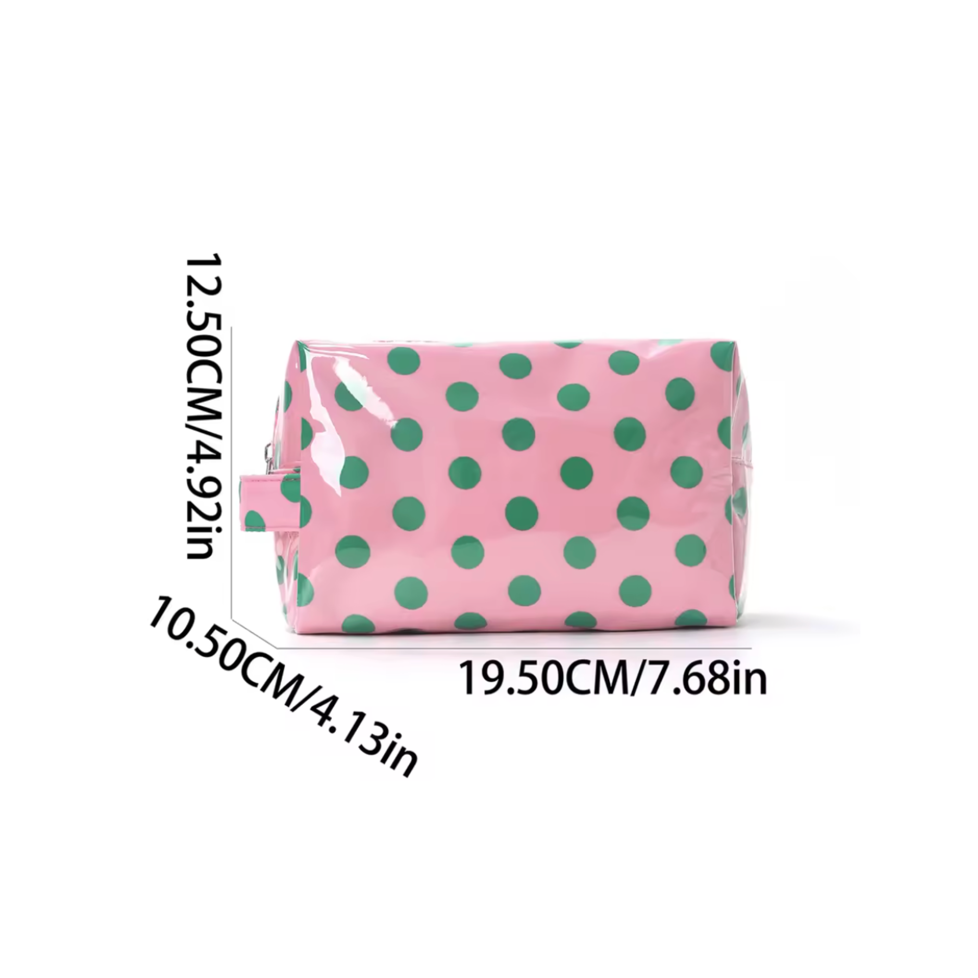 Living Beauty - Polka Dot Makeup Bag