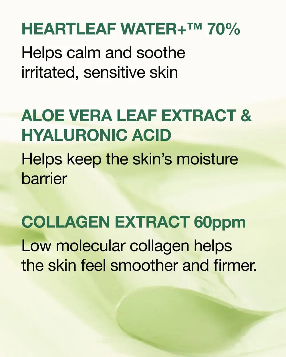 Heartleaf 70 Soothing Collagen Mask - Living Beauty