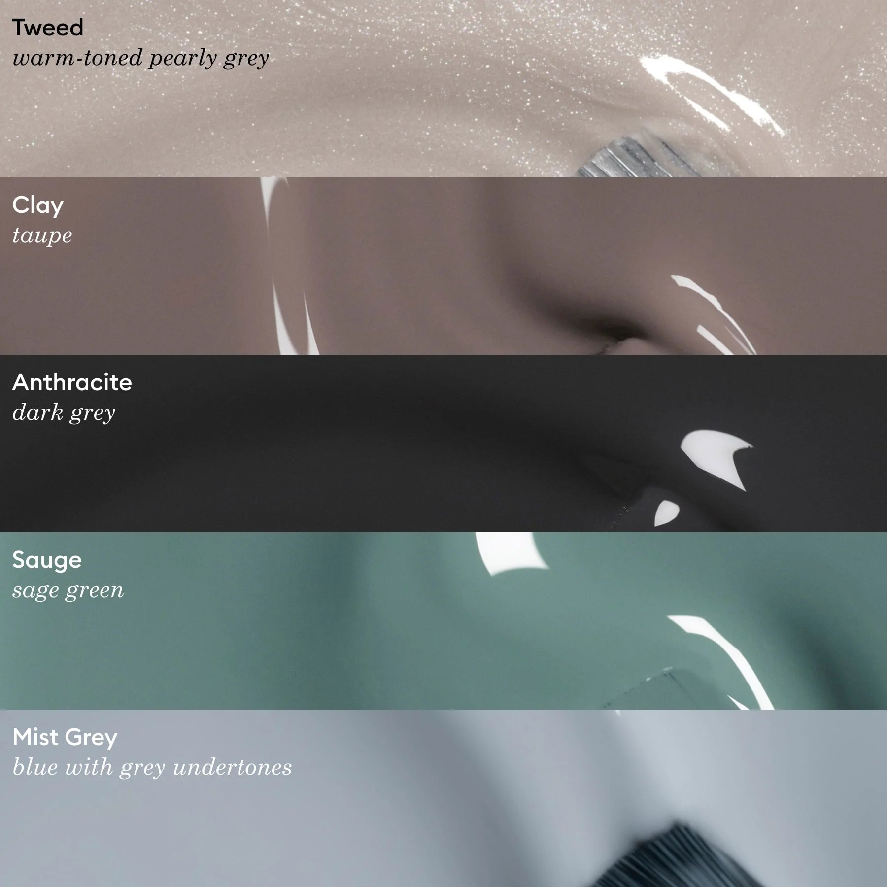 Manucurist Green Flash - Mist Grey