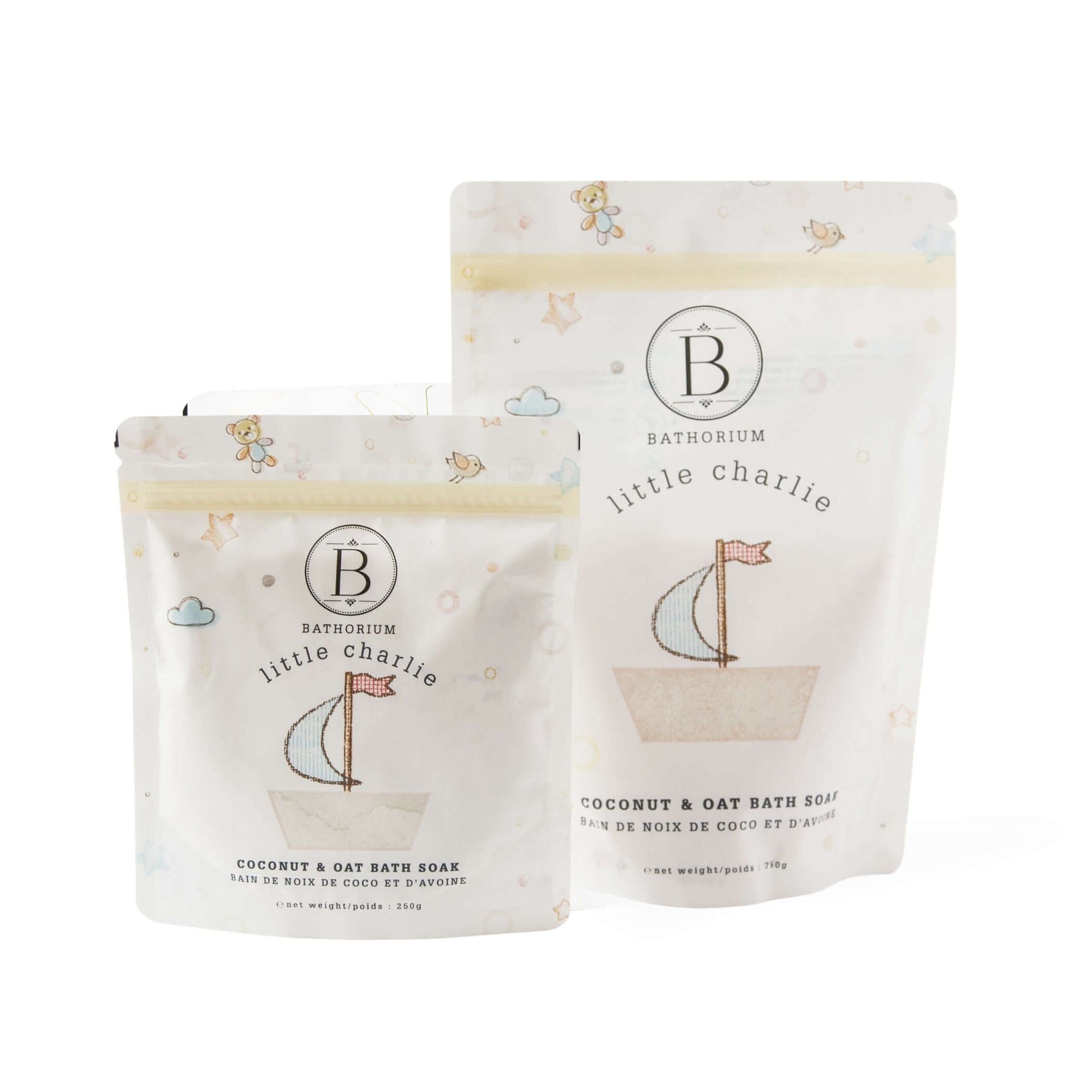 Little Charlie Coconut & Oat Bath Soak - Living Beauty