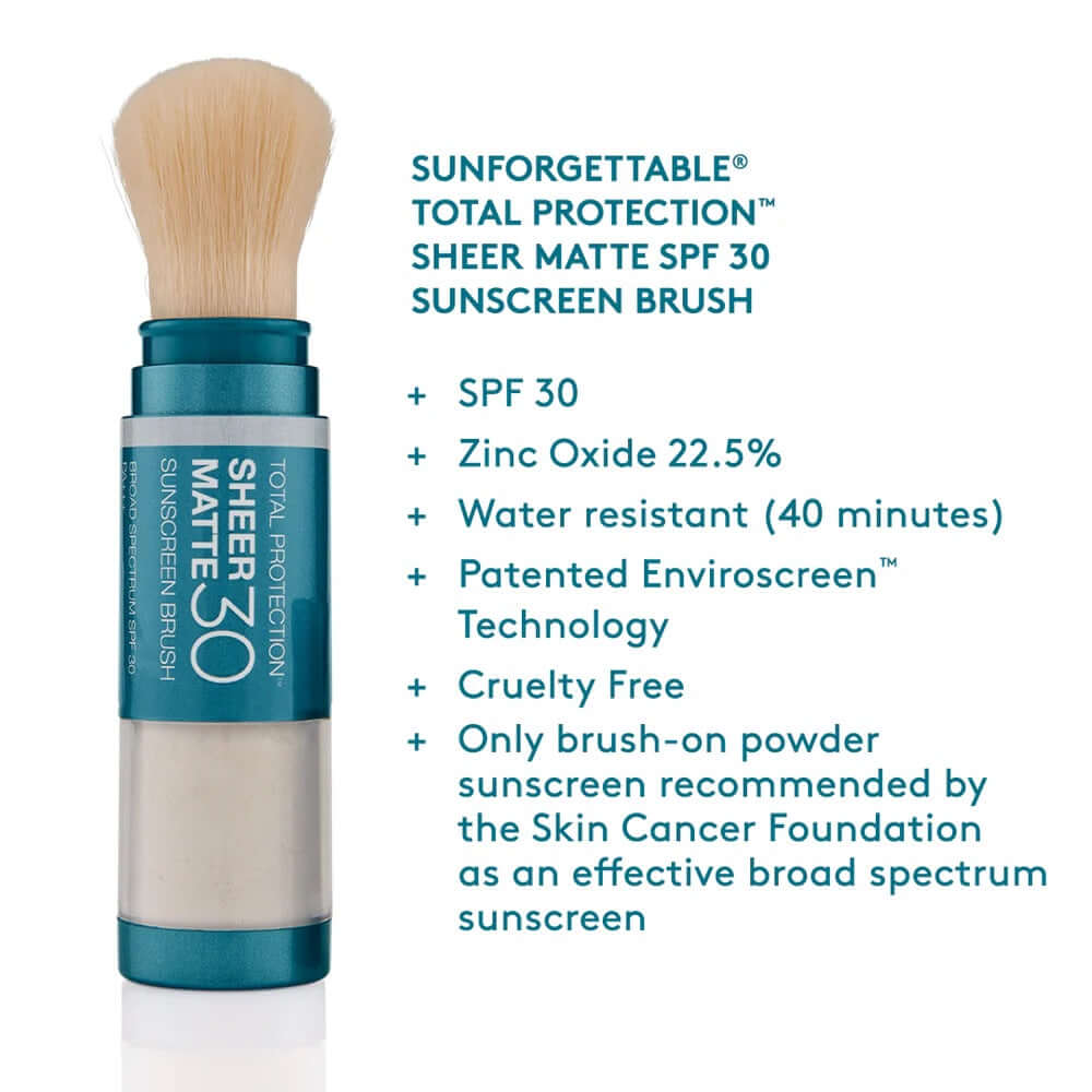 Sunforgettable EnviroScreen Protection Brush-On Shield SPF30 – Sheer Matte - Living Beauty