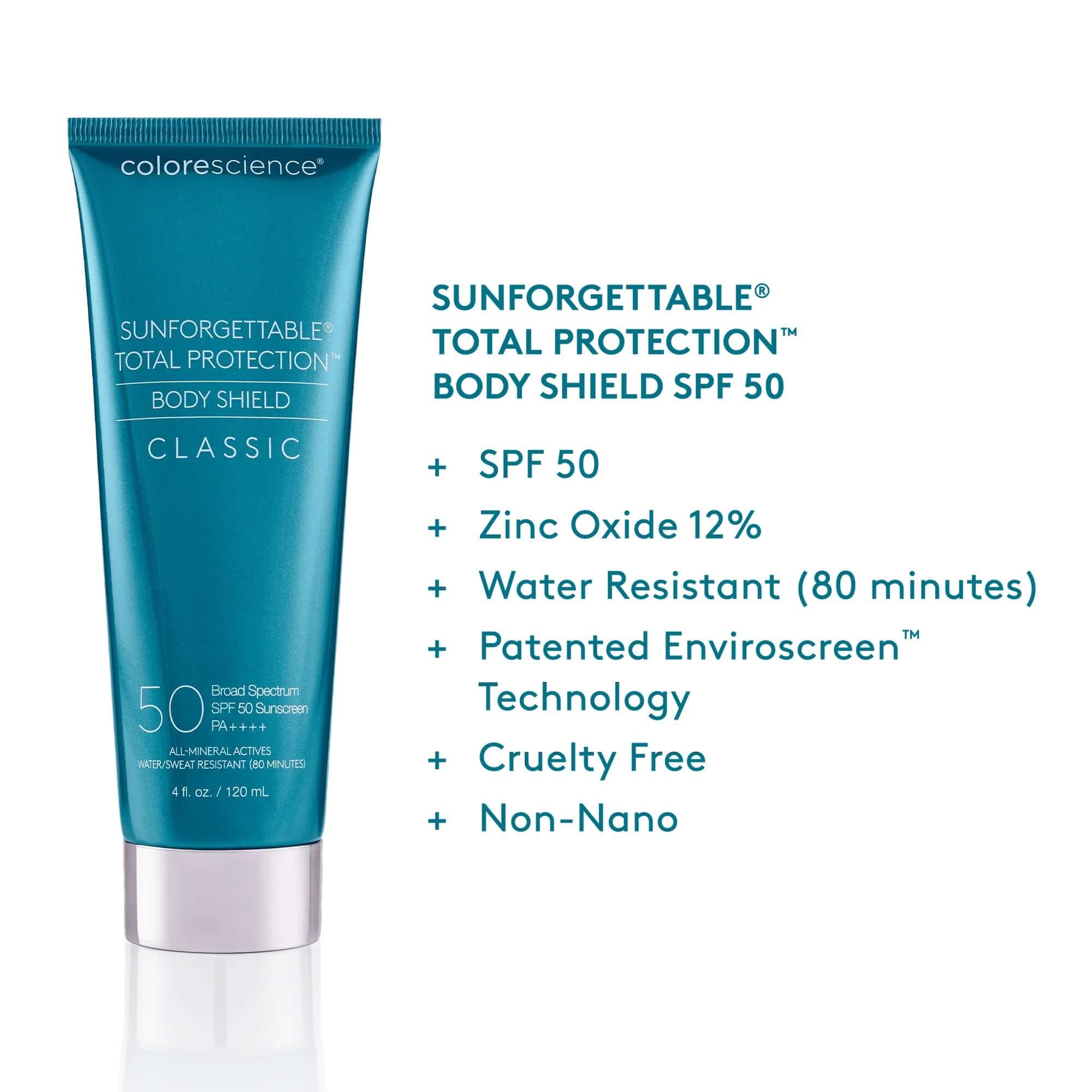 Sunforgettable EnviroScreen Protection Body Shield SPF50 - Original - Living Beauty