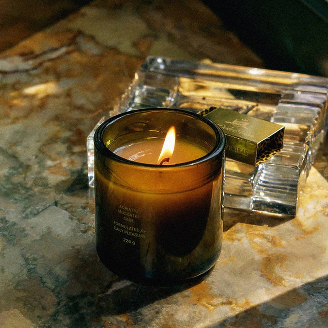 Adriatic Muscatel Sage Candle - Living Beauty