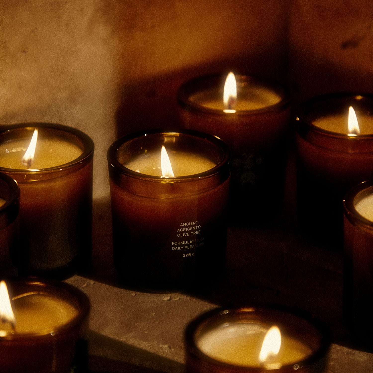 Ancient Agrigento Olive Tree Candle - Living Beauty