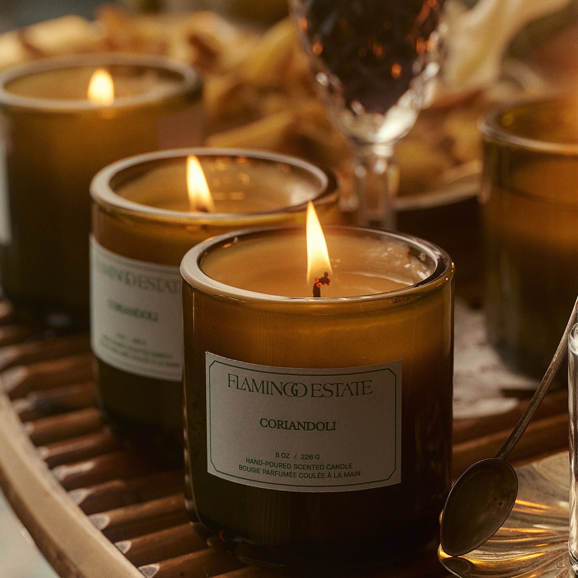 Coriandoli Candle - Living Beauty