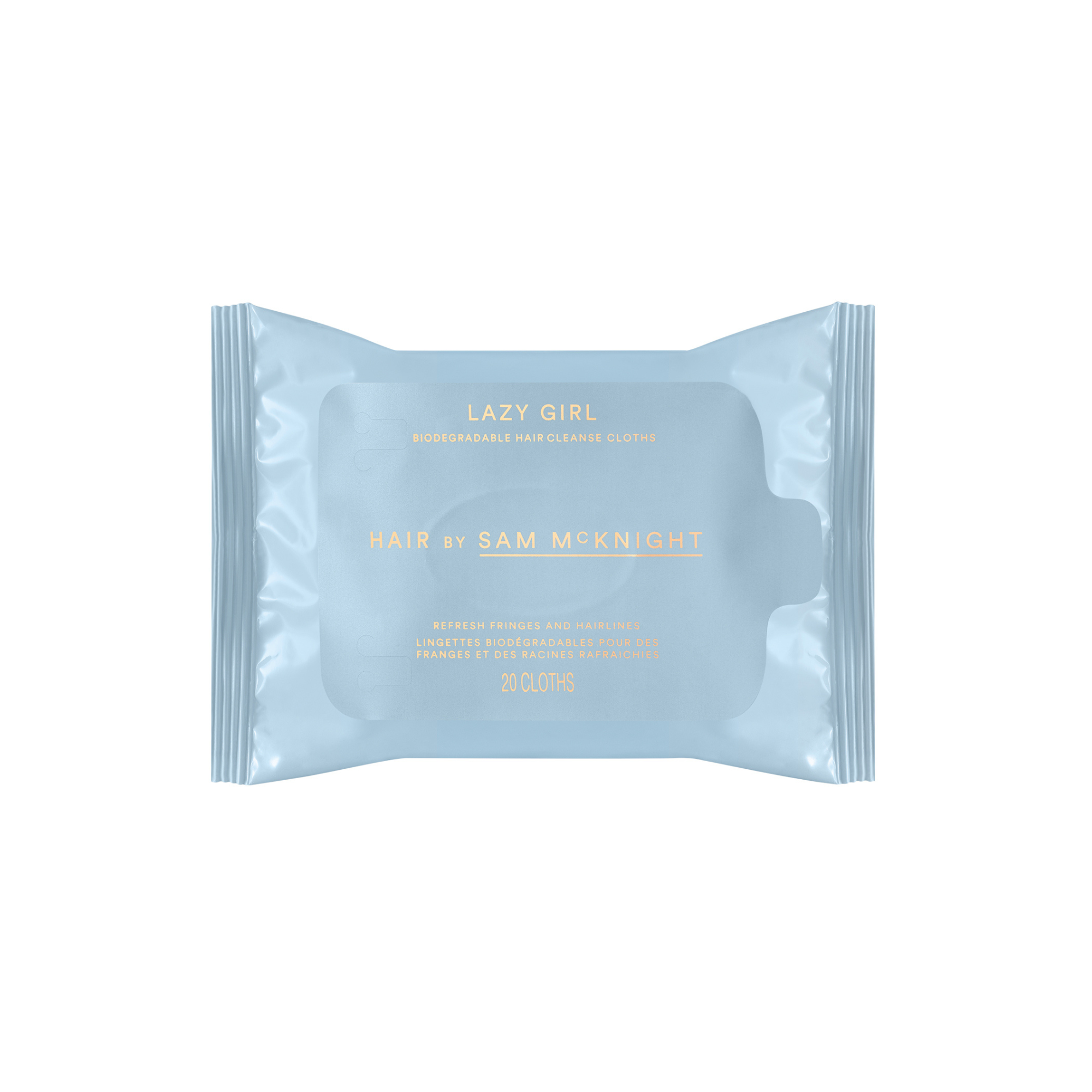 Hair by Sam McKnight Lazy Girl Biodegradable Hair Cleanse Cloths