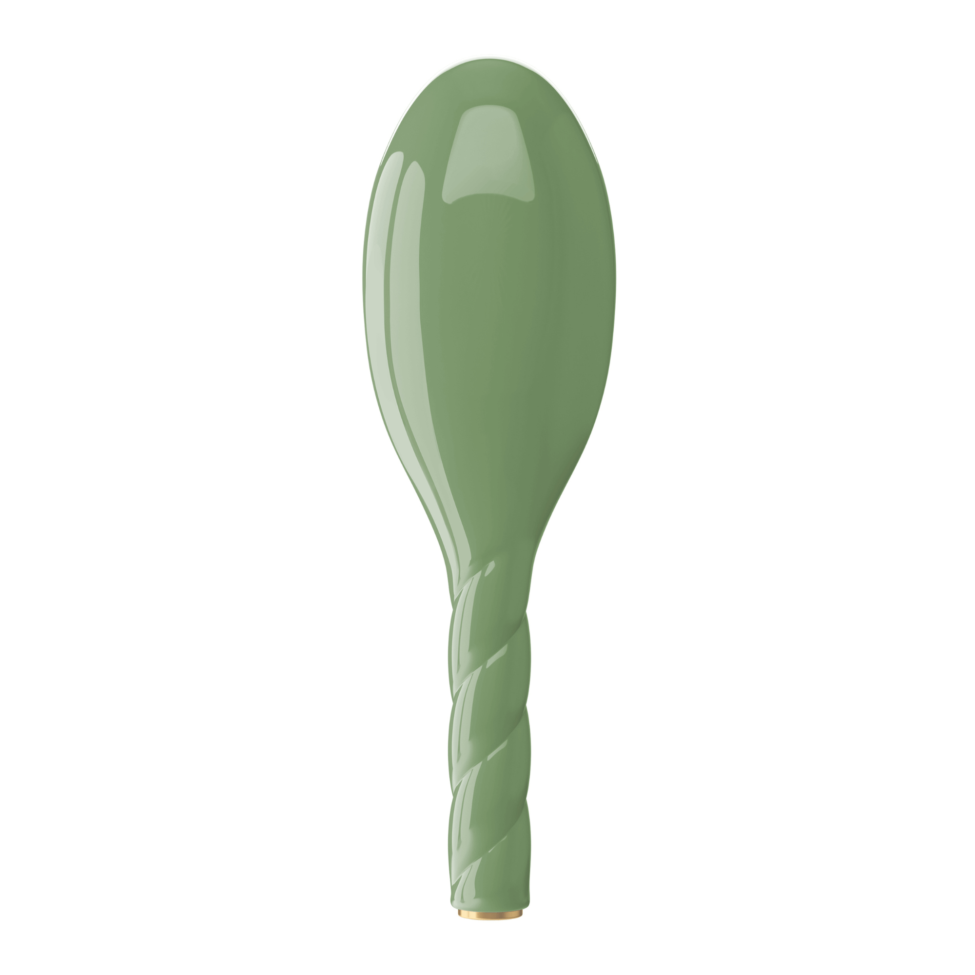 N.02 The Care & Detangling Hair Brush - Almond Green - Living Beauty