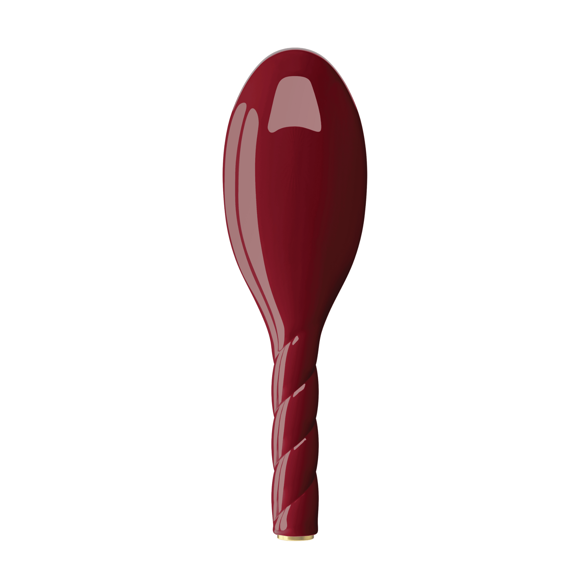 N.02 The Care & Detangling Hair Brush - Cherry Red - Living Beauty
