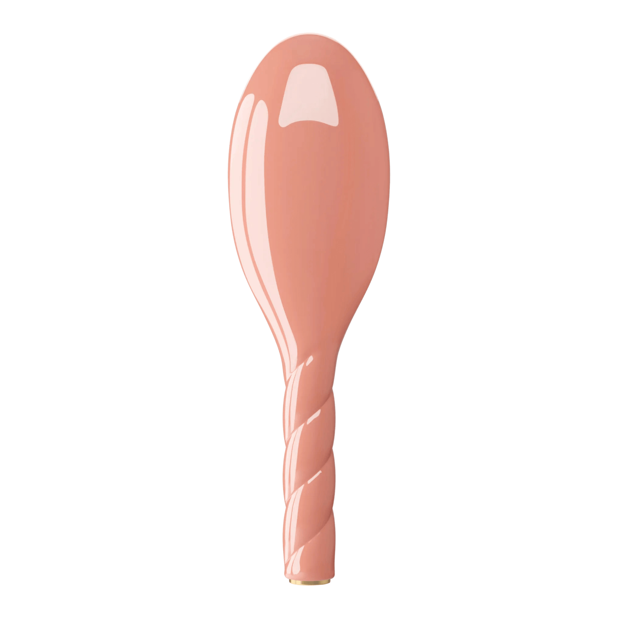 N.01 Shine & Care Hair Brush - Coral Orange - Living Beauty