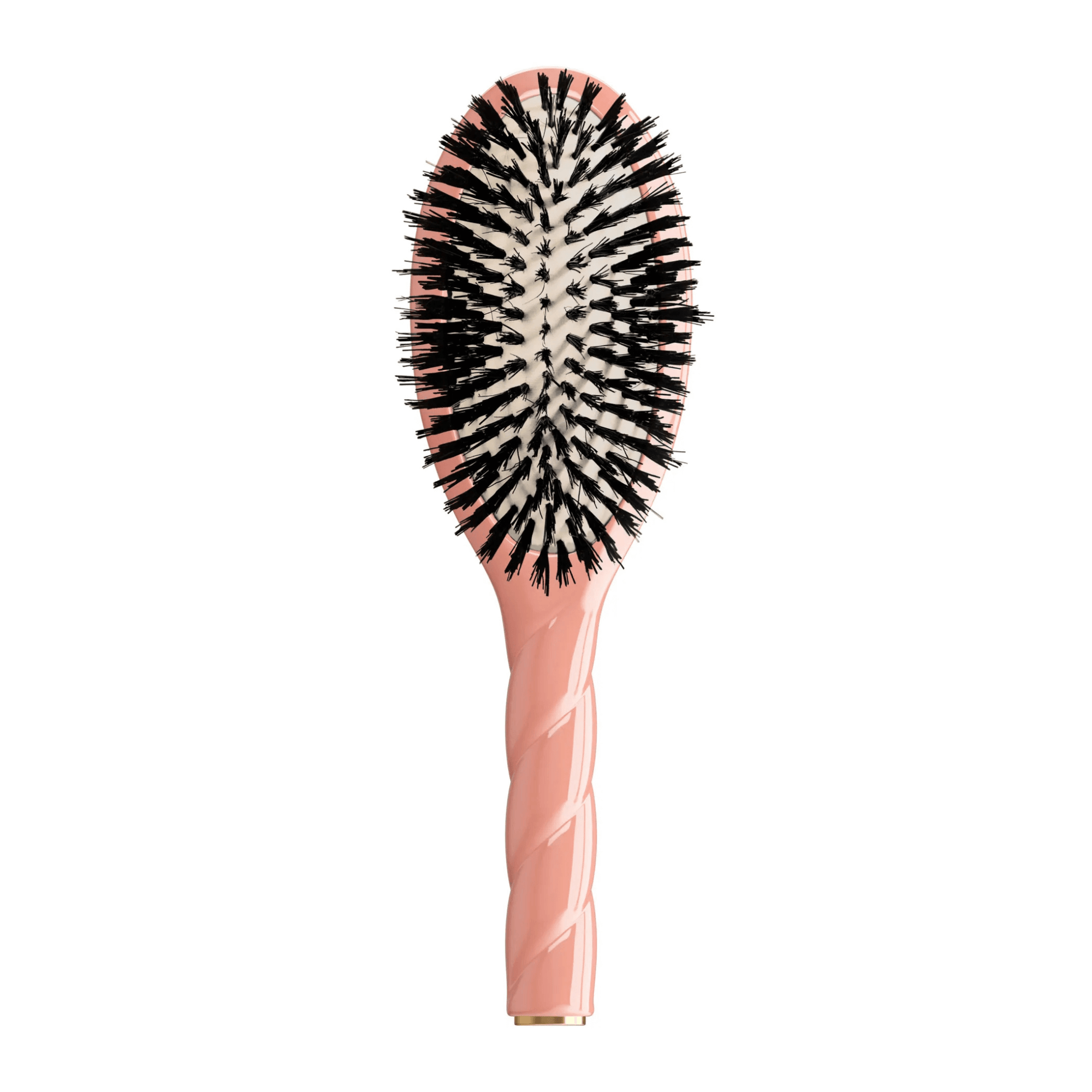 N.01 Shine & Care Hair Brush - Coral Orange - Living Beauty