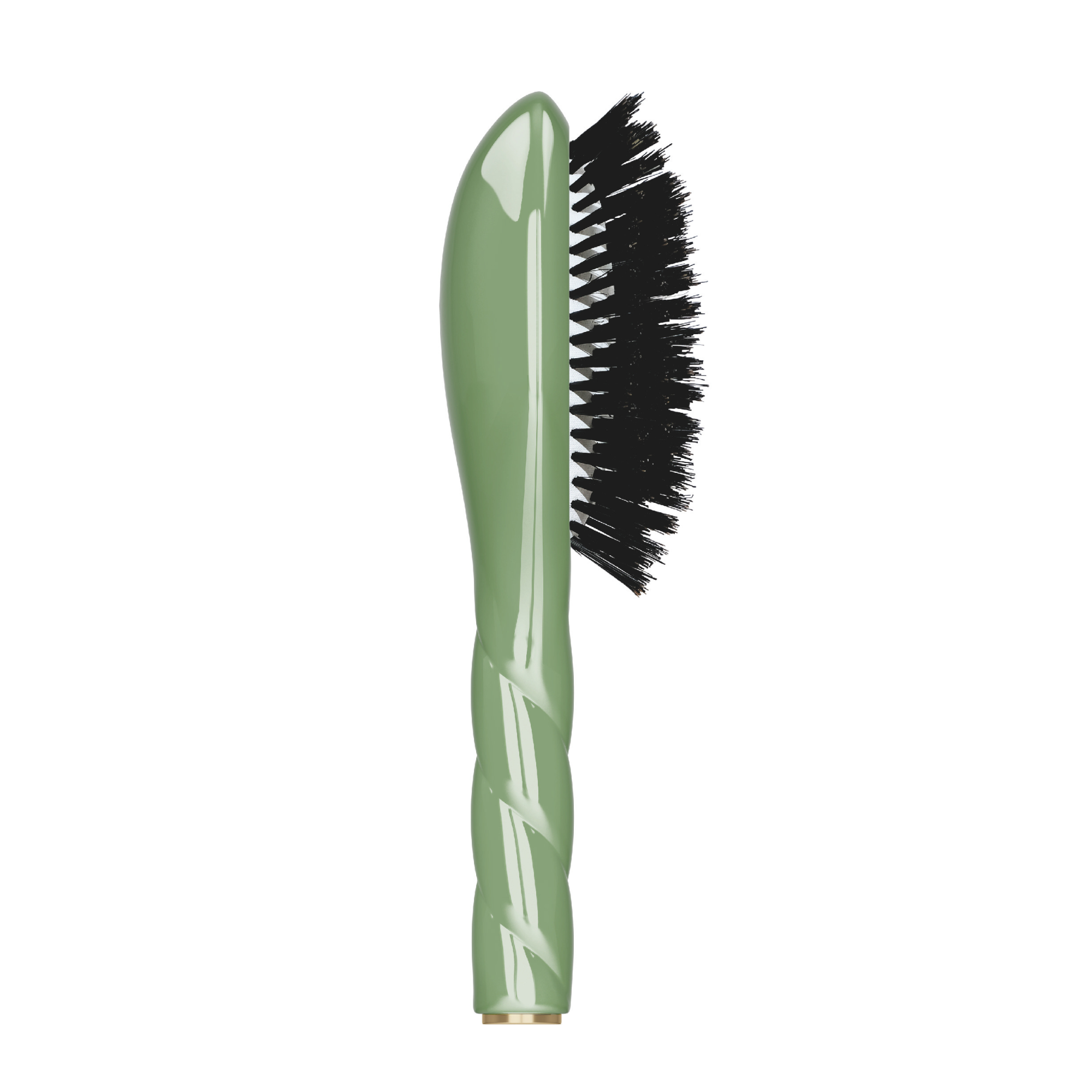 La Bonne Brosse: N.01 Small Shine & Care Hair Brush - Almond Green