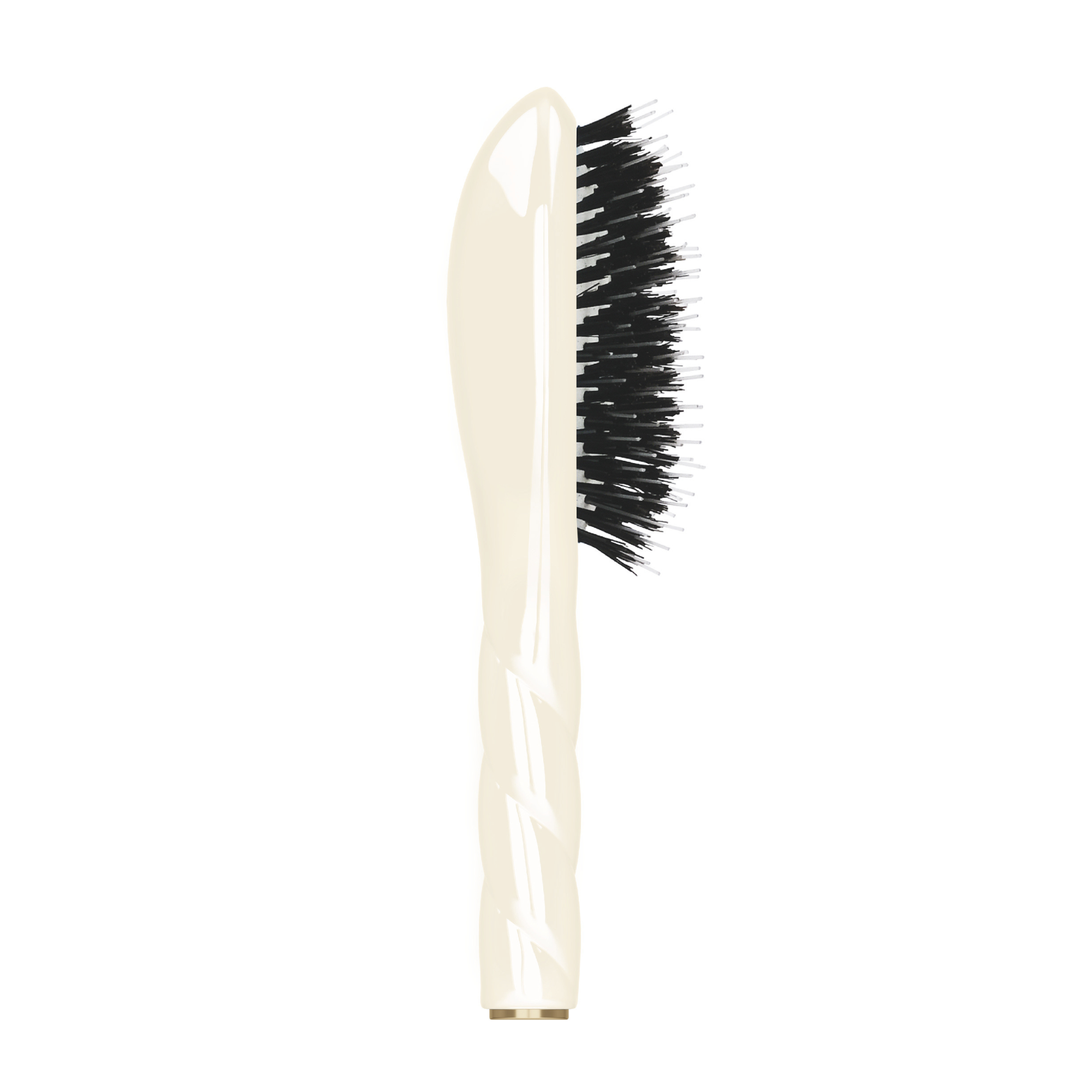N.02 Small Care & Detangling Hair Brush - Creamy White - Living Beauty