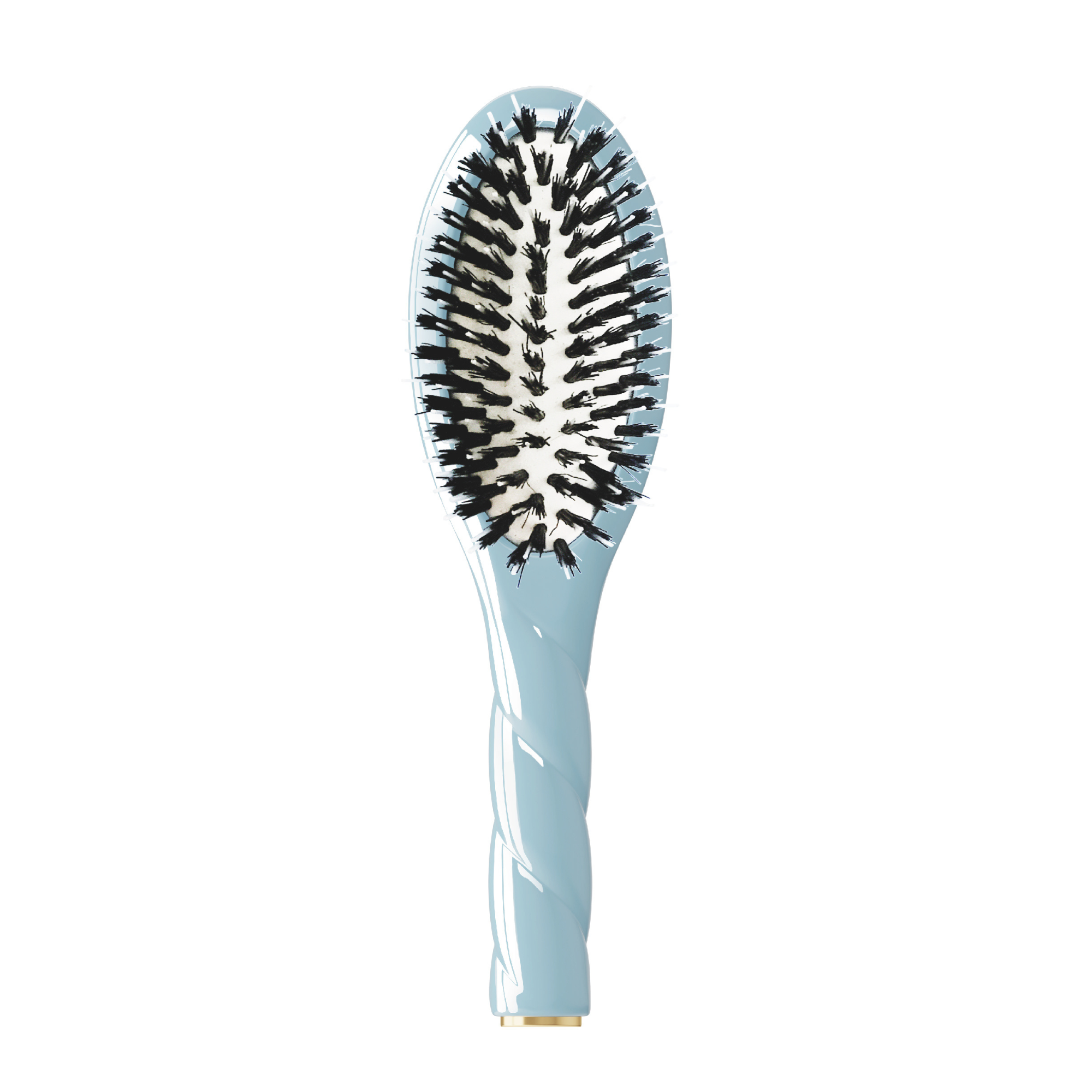 N.02 Small Care & Detangling Hair Brush - Light Blue - Living Beauty