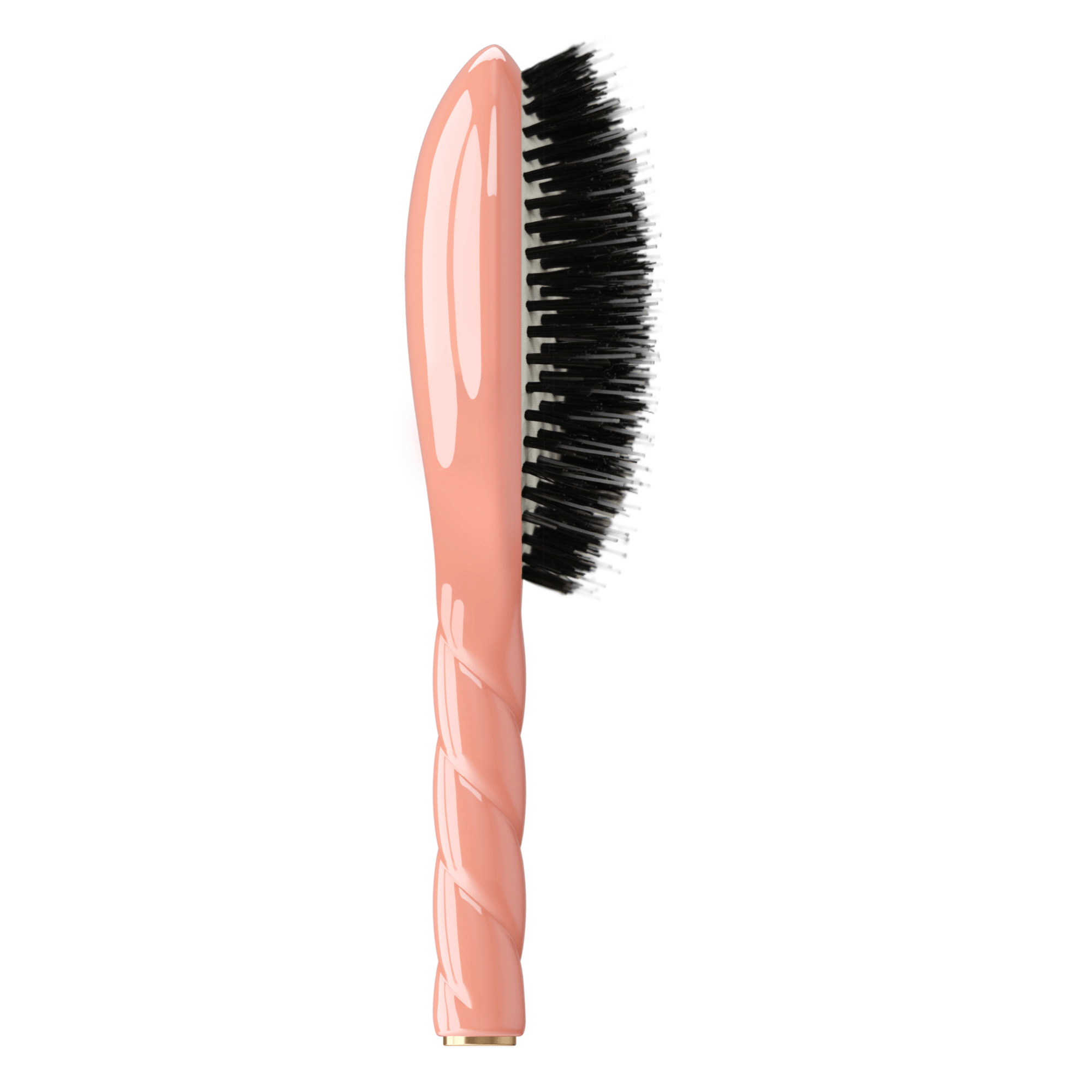N.02 The Care & Detangling Hair Brush - Coral Orange - Living Beauty