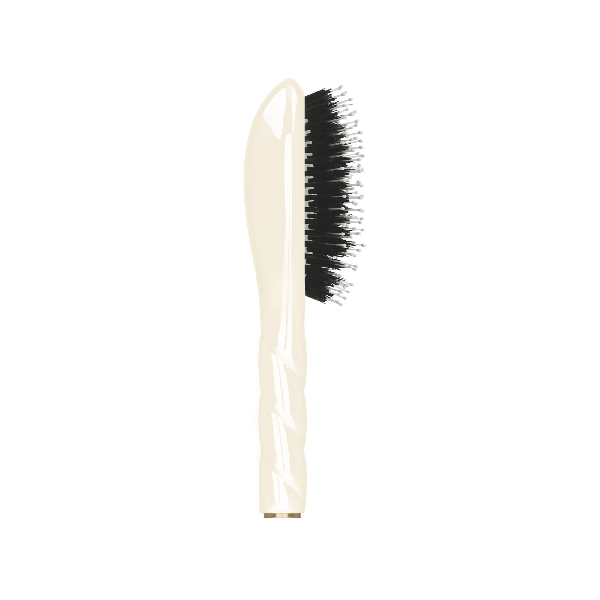 N.03 Small Gentle Scalp Care Hair Brush Creamy White - Living Beauty