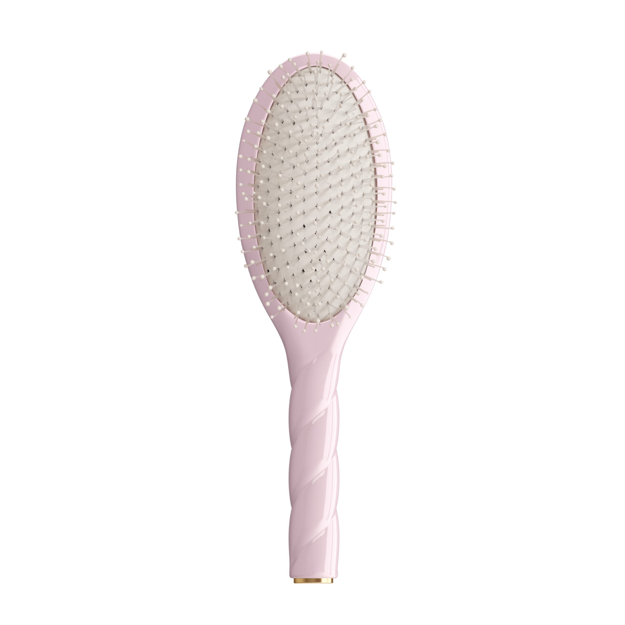 N.04 The Massaging & Detangling Hair Brush Lilac Pink - Living Beauty