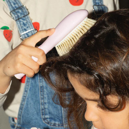 N.06 Kids Hair Brush Lilac Pink - Living Beauty