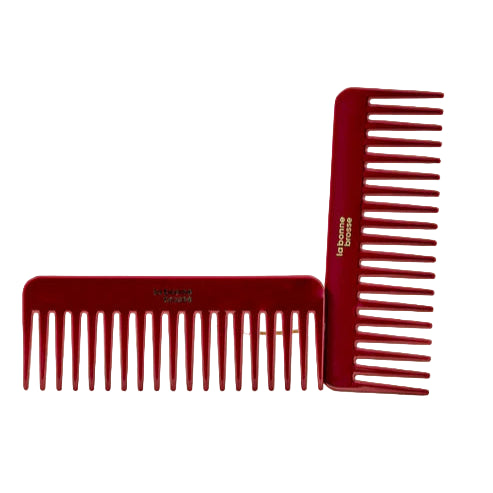The Large Detangling Comb Cherry Red - Living Beauty